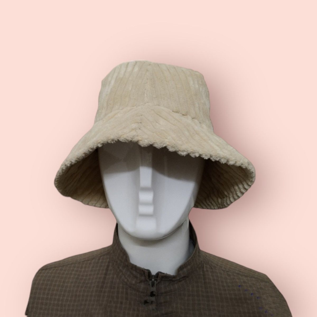 Edition Japan × Vintage VINTAGE WIDE STRIPED CORDUROY BUCKET HAT Size ONE SIZE - 4 Thumbnail