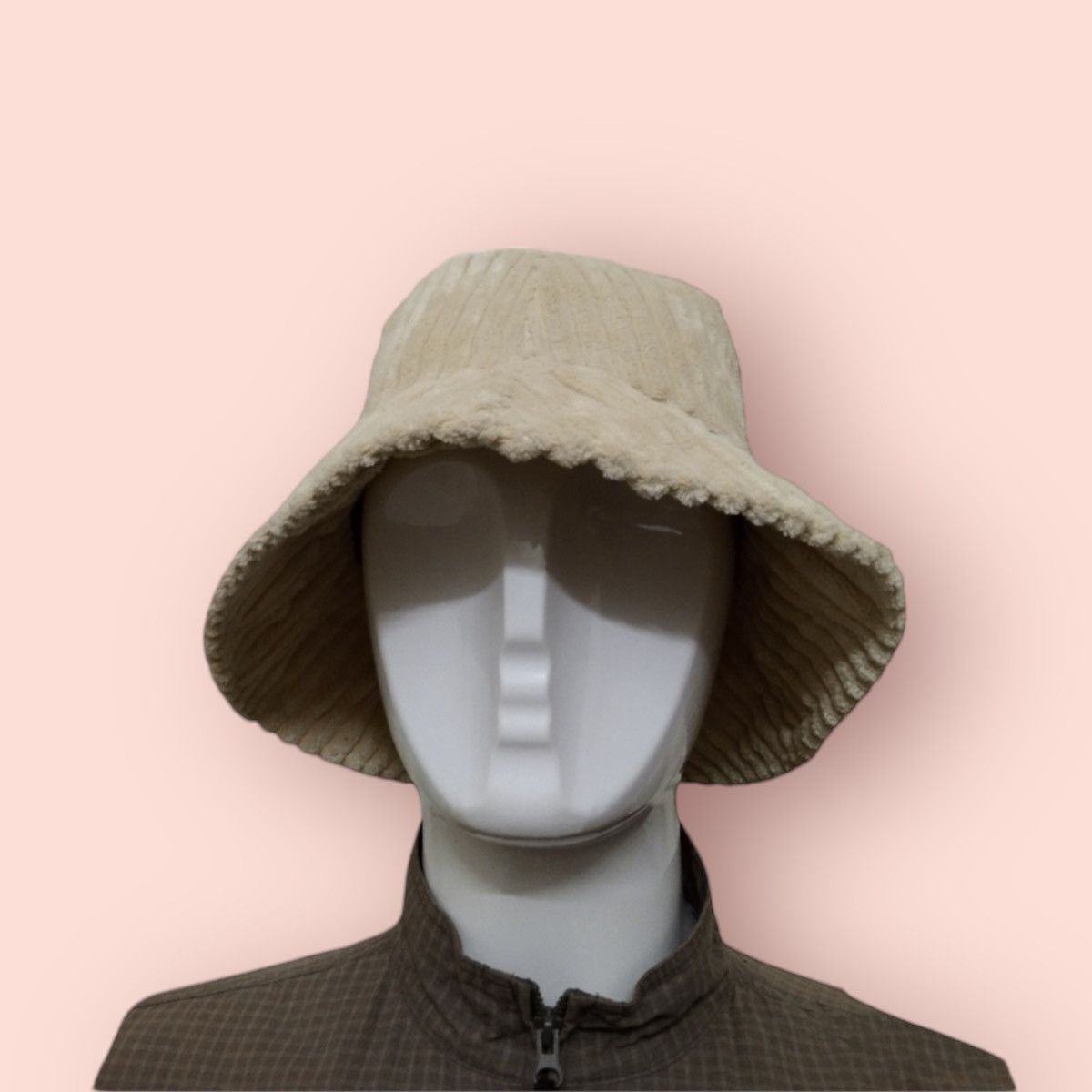 Edition Japan × Vintage VINTAGE WIDE STRIPED CORDUROY BUCKET HAT Size ONE SIZE - 5 Thumbnail
