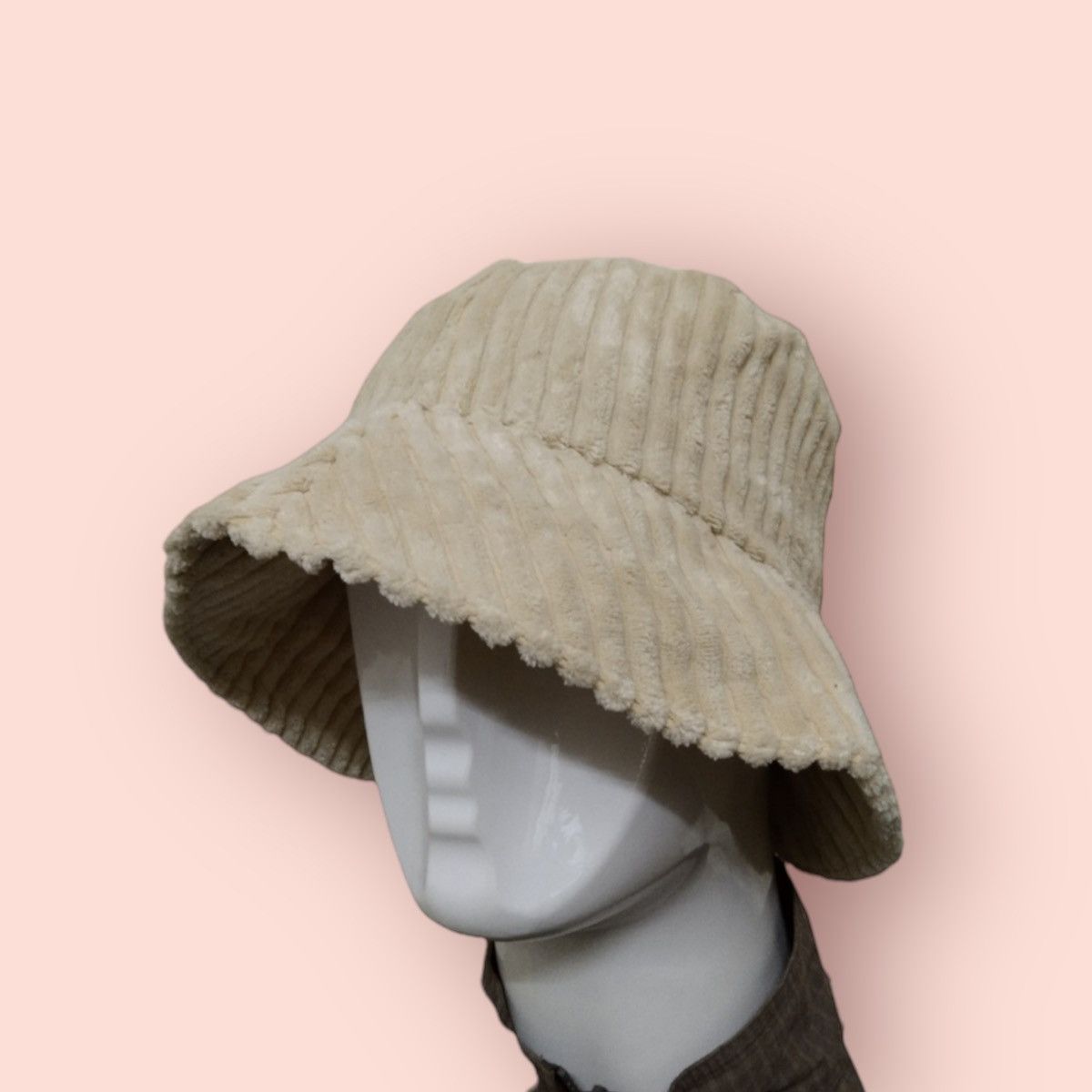 Edition Japan × Vintage VINTAGE WIDE STRIPED CORDUROY BUCKET HAT Size ONE SIZE - 3 Thumbnail