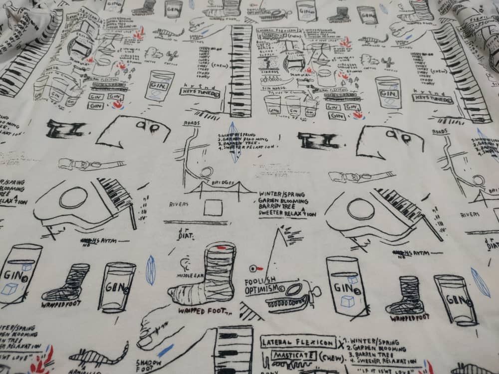 Jean-Michel Basquiat Jean Michel Basquiat Fullprint T Size US L / EU 52-54 / 3 - 3 Thumbnail