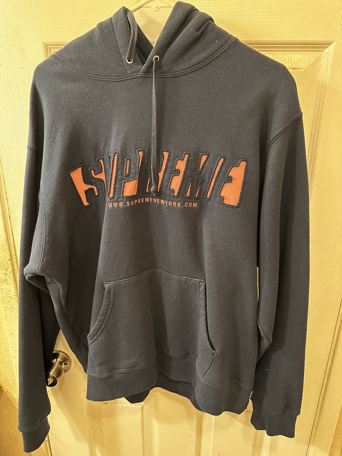 Supreme Reflective Excellence Hooded Sweatshirt Black Men's - FW17 - US