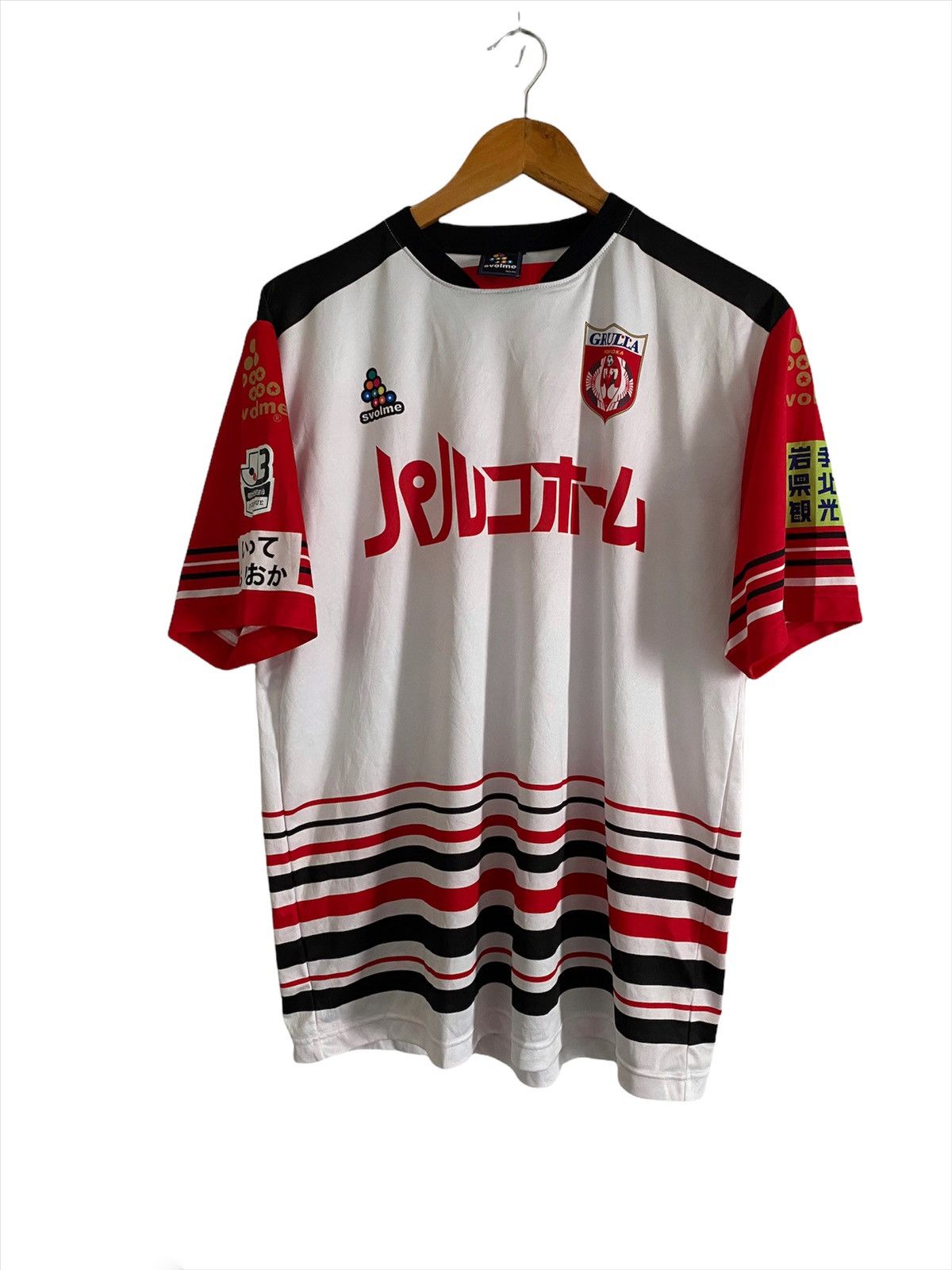 Japanese Brand × Vintage GRULLA MORIAKA FC Jersey Sign Player J3 LEAGUE Size US XL / EU 56 / 4 - 3 Thumbnail