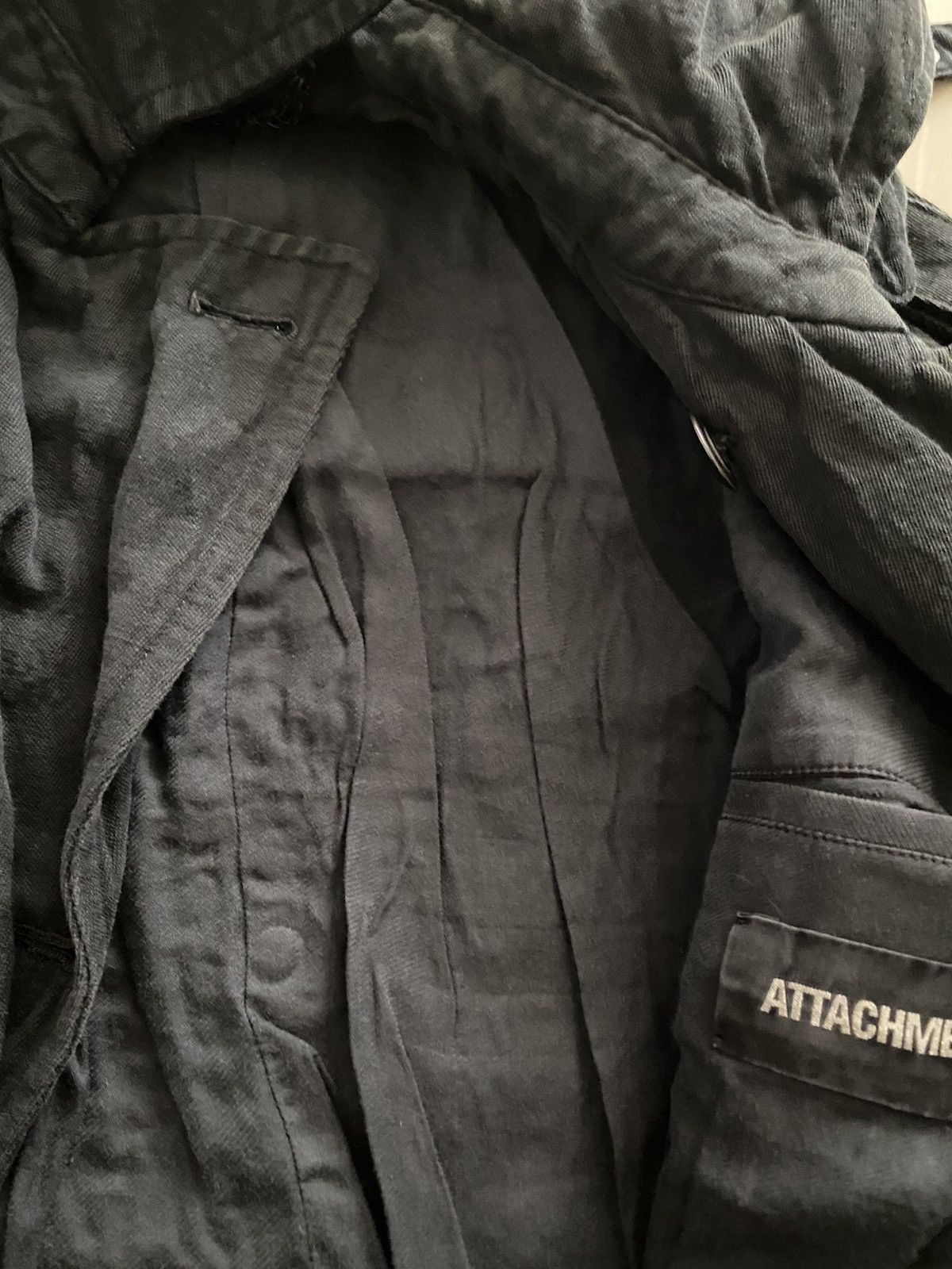 Attachment × Kazuyuki Kumagai Attachment grail💥 Attachment🇯🇵 Bondage Jacket zipper RiRi Size US M / EU 48-50 / 2 - 11 Thumbnail
