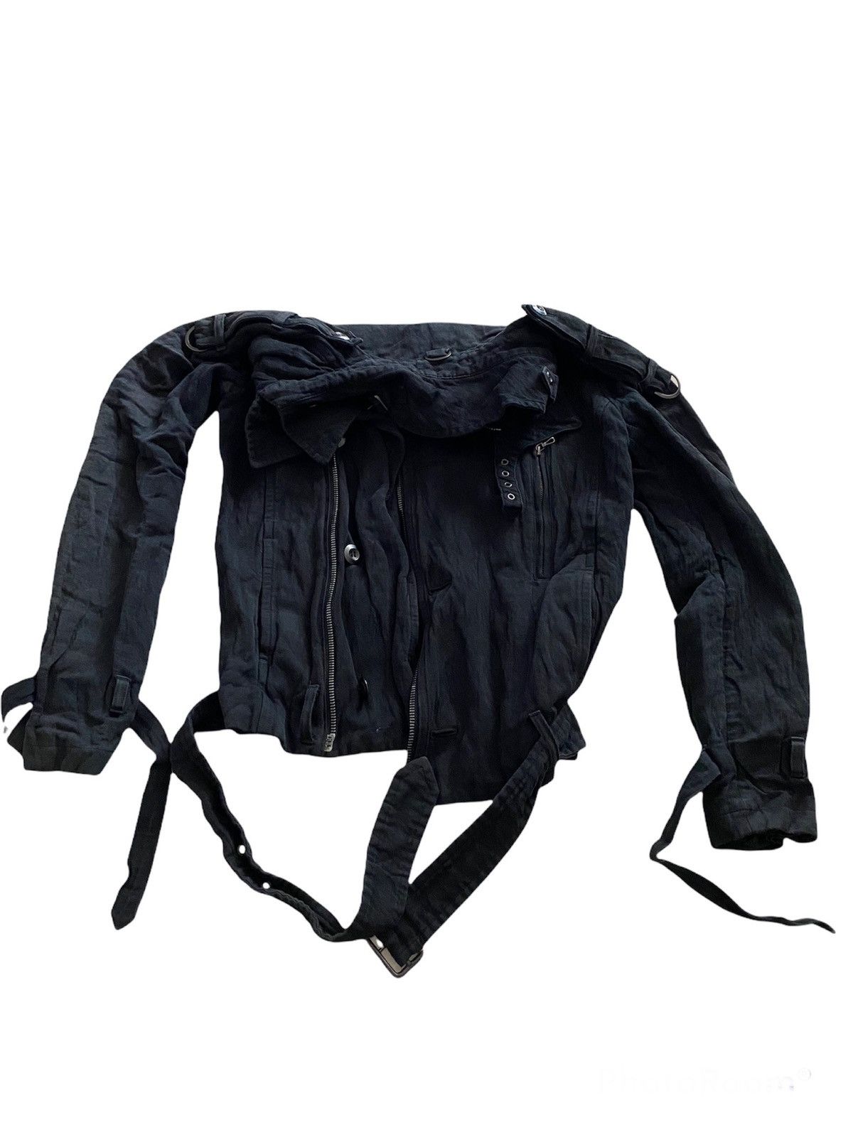 Attachment × Kazuyuki Kumagai Attachment grail💥 Attachment🇯🇵 Bondage Jacket zipper RiRi Size US M / EU 48-50 / 2 - 1 Thumbnail