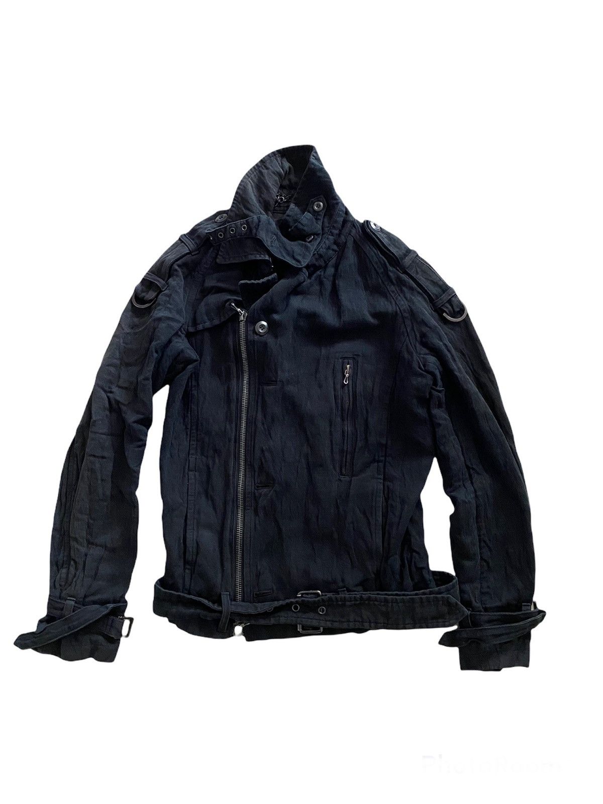 Attachment × Kazuyuki Kumagai Attachment grail💥 Attachment🇯🇵 Bondage Jacket zipper RiRi Size US M / EU 48-50 / 2 - 7 Thumbnail
