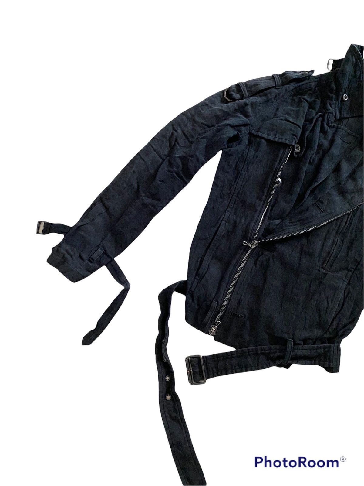 Attachment × Kazuyuki Kumagai Attachment grail💥 Attachment🇯🇵 Bondage Jacket zipper RiRi Size US M / EU 48-50 / 2 - 5 Thumbnail