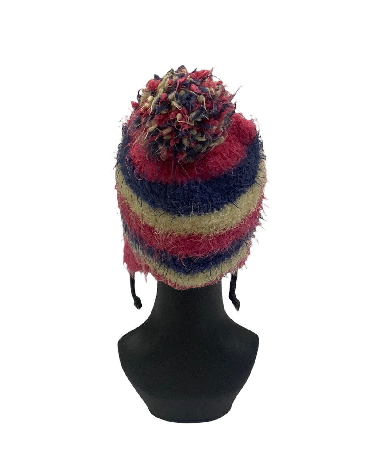 Japanese Brand Japanese Stripes Mohair Beanie Hats Size ONE SIZE - 3 Thumbnail