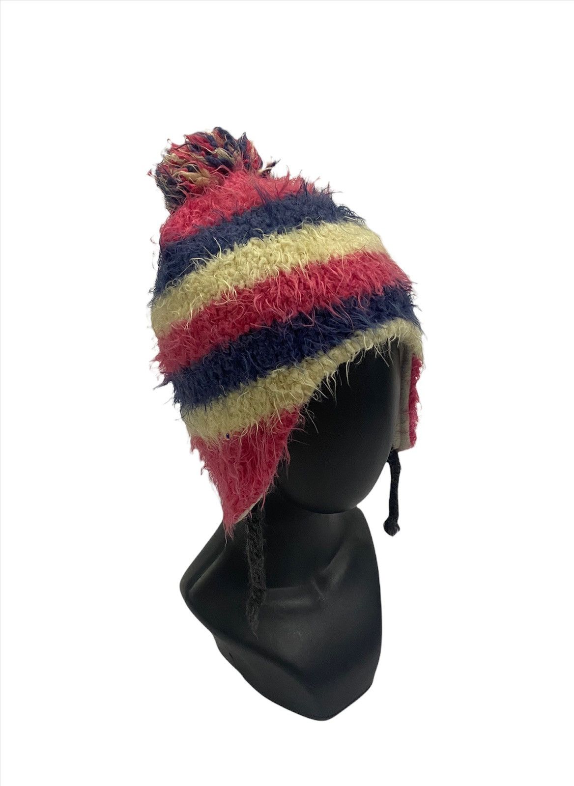 Japanese Brand Japanese Stripes Mohair Beanie Hats Size ONE SIZE - 5 Thumbnail