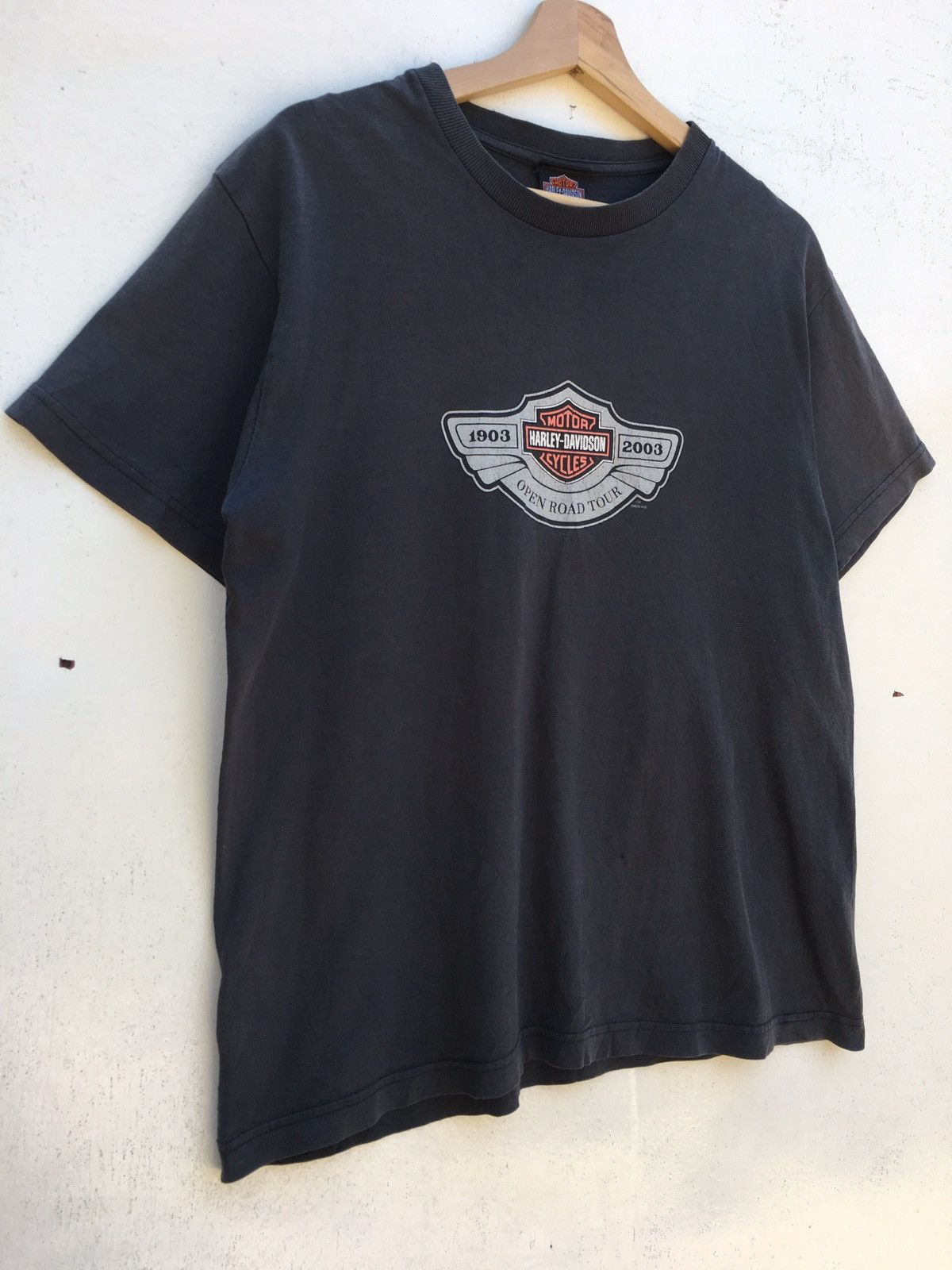 Harley Davidson Harley Davidson 100th Anniversary Open Road Tour Tshirt Size US L / EU 52-54 / 3 - 3 Thumbnail