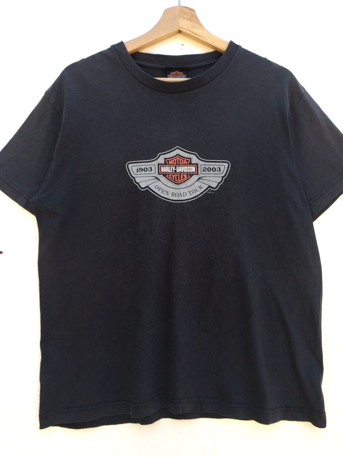 Harley Davidson Harley Davidson 100th Anniversary Open Road Tour Tshirt Size US L / EU 52-54 / 3 - 5 Thumbnail