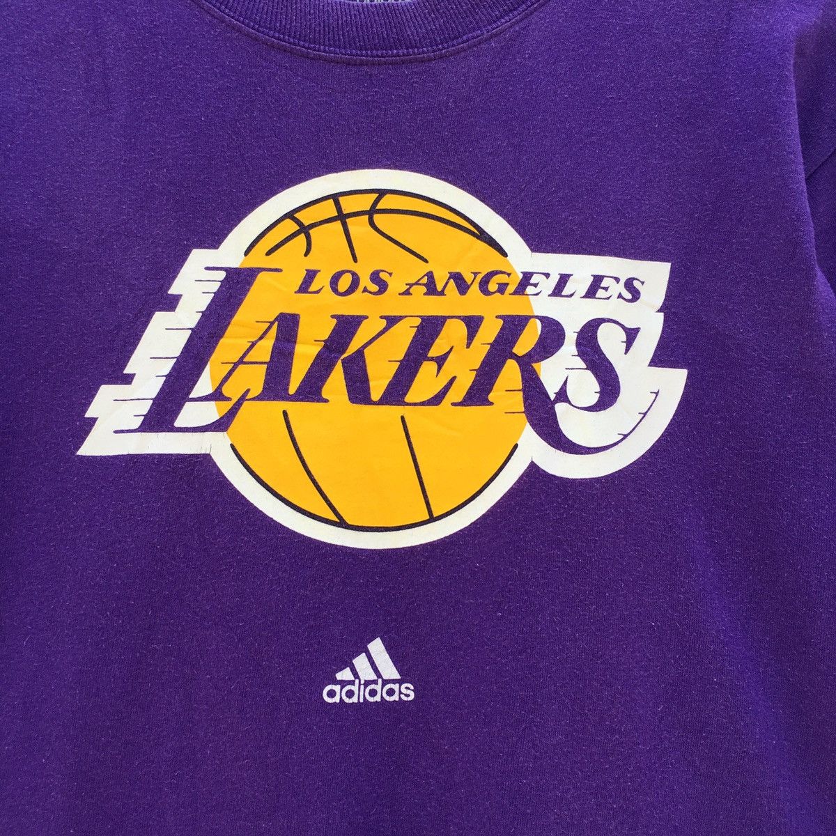 NBA Vintage L.A Lakers Big Logo Spellout Tshirt Size US S / EU 44-46 / 1 - 5 Thumbnail