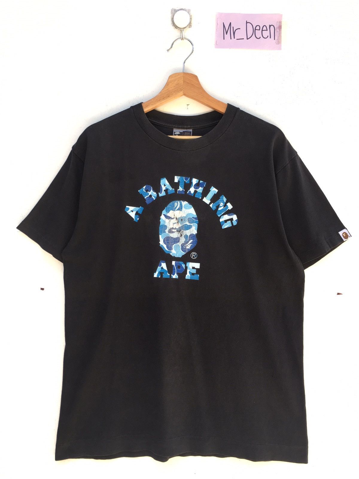 Bape 1999 tpur heads online tee RARE size M