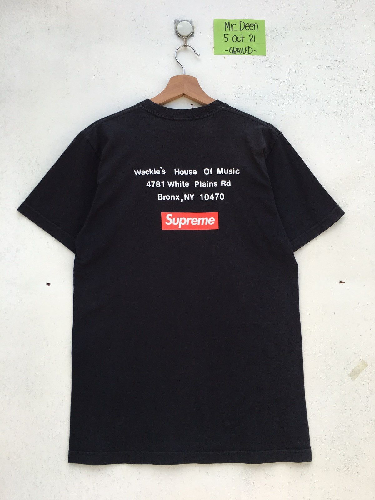 Supreme Rare Supreme “Wackies record” Box Logo Tshirt Size US M / EU 48-50 / 2 - 10 Thumbnail
