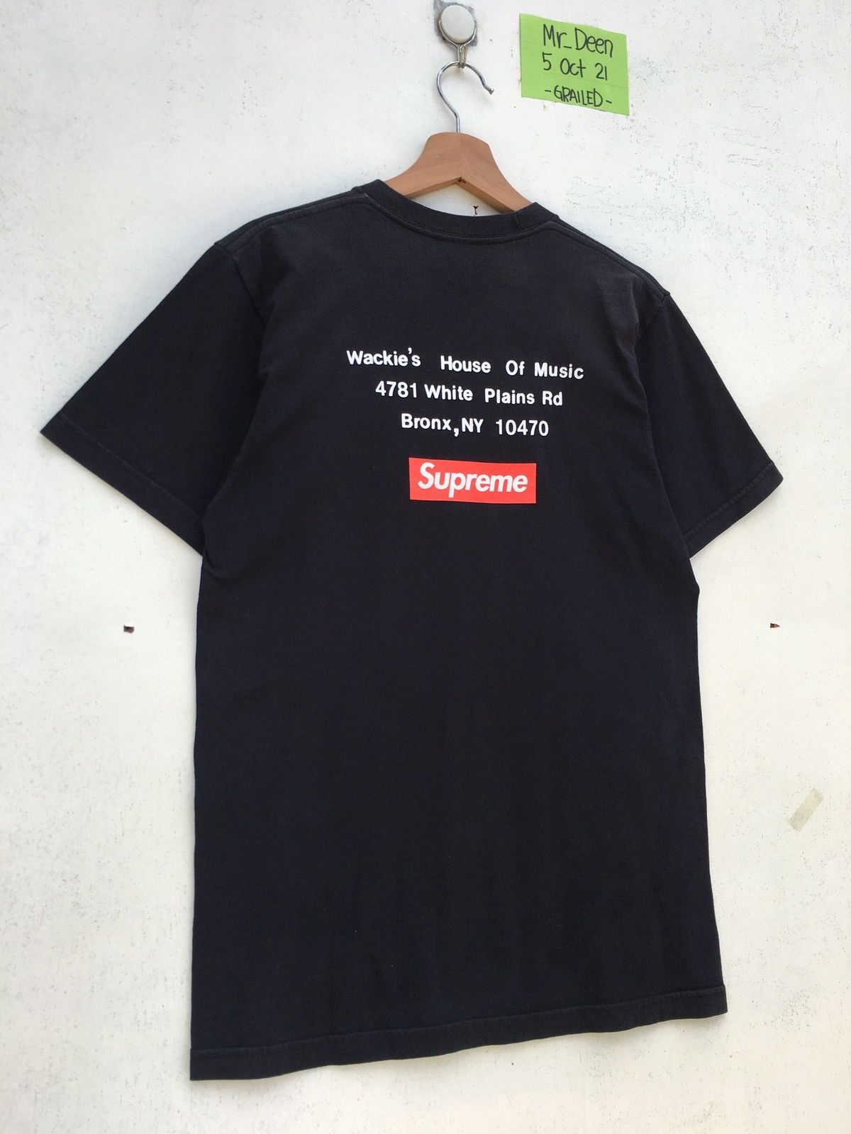 Supreme Rare Supreme “Wackies record” Box Logo Tshirt Size US M / EU 48-50 / 2 - 11 Thumbnail