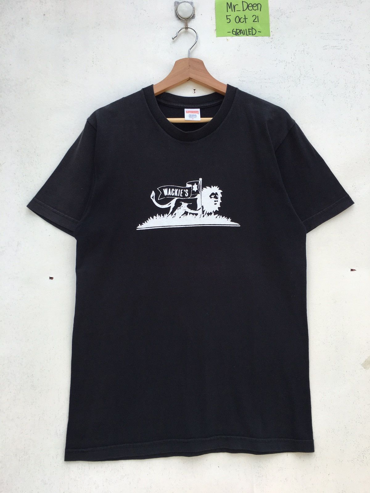 Supreme Rare Supreme “Wackies record” Box Logo Tshirt Size US M / EU 48-50 / 2 - 3 Thumbnail