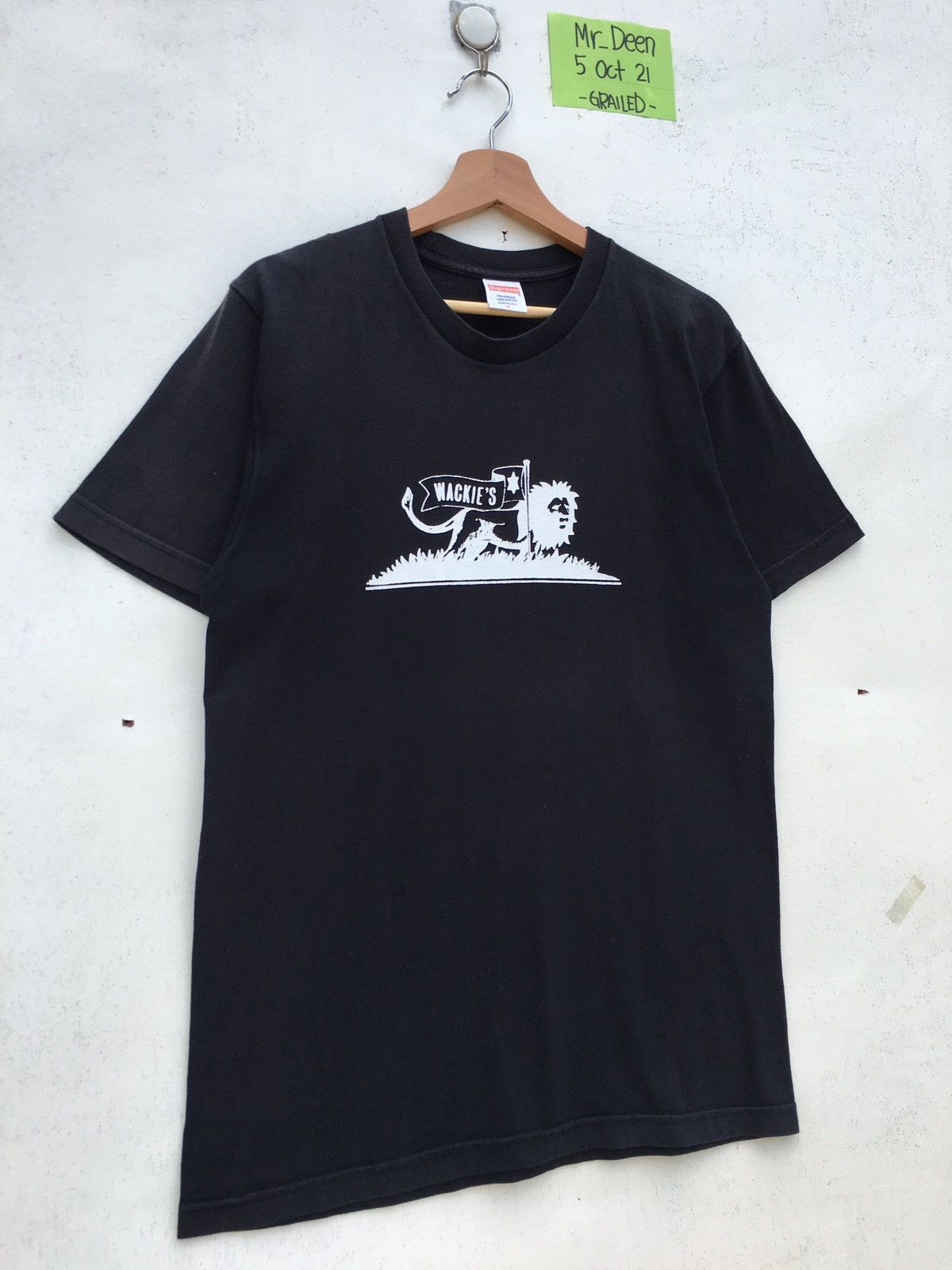 Supreme Rare Supreme “Wackies record” Box Logo Tshirt Size US M / EU 48-50 / 2 - 4 Thumbnail