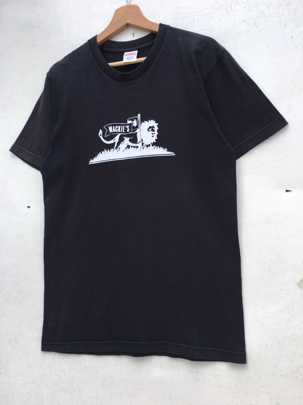 Supreme Rare Supreme “Wackies record” Box Logo Tshirt Size US M / EU 48-50 / 2 - 5 Thumbnail