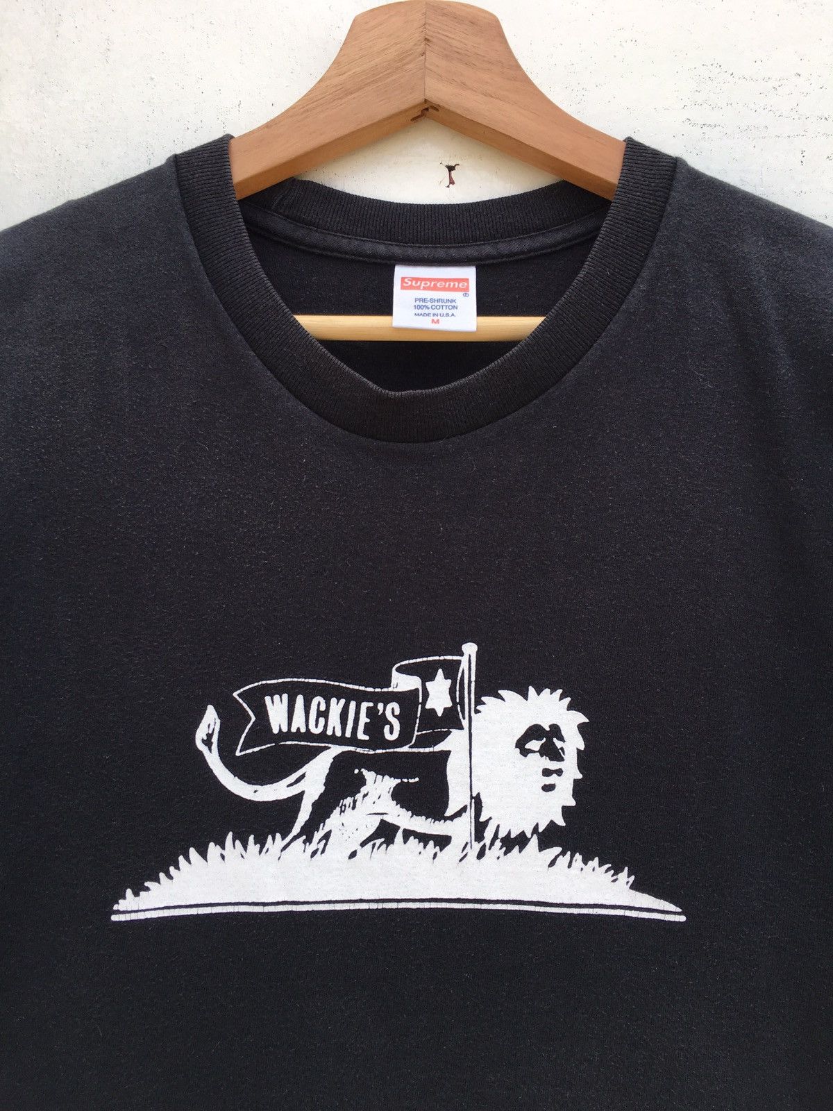 Supreme Rare Supreme “Wackies record” Box Logo Tshirt Size US M / EU 48-50 / 2 - 6 Thumbnail