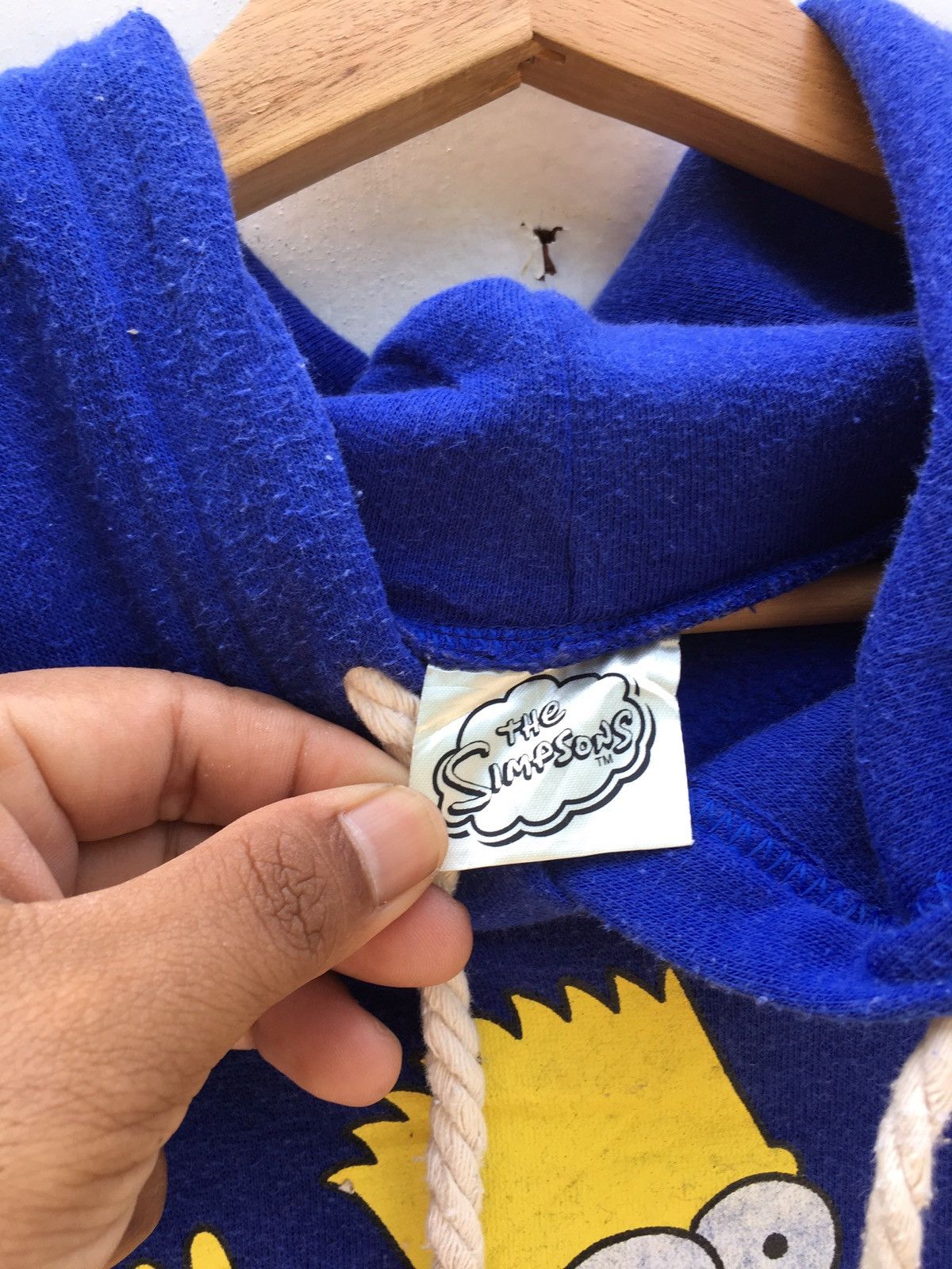 The Simpsons Vintage Bart Simpson Printed Hooded Sweatshirt Size US S / EU 44-46 / 1 - 9 Thumbnail