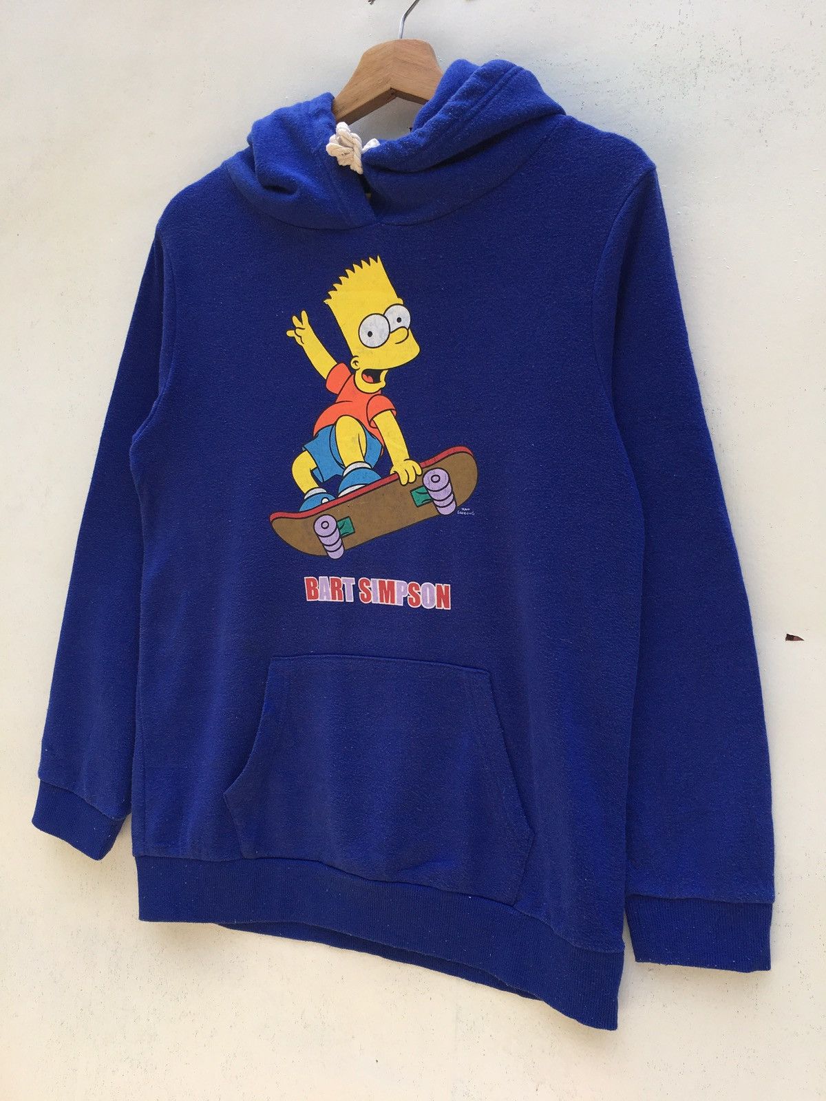 The Simpsons Vintage Bart Simpson Printed Hooded Sweatshirt Size US S / EU 44-46 / 1 - 3 Thumbnail