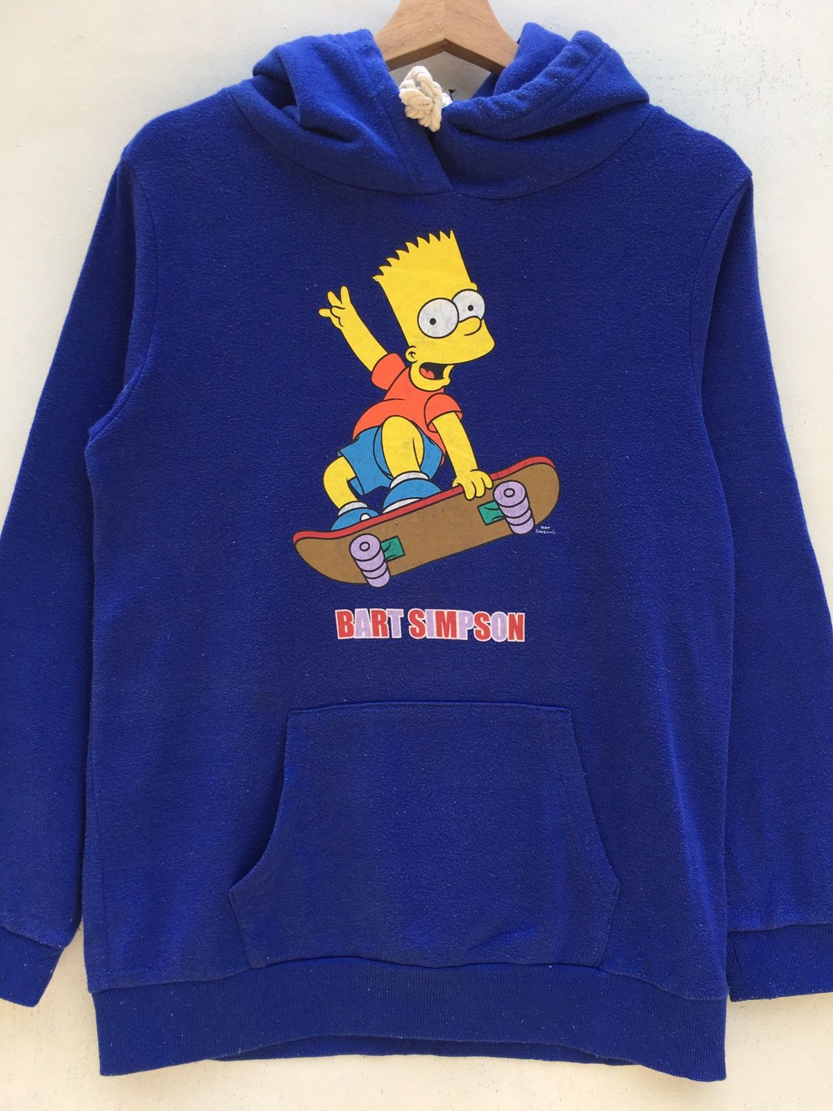 The Simpsons Vintage Bart Simpson Printed Hooded Sweatshirt Size US S / EU 44-46 / 1 - 4 Thumbnail