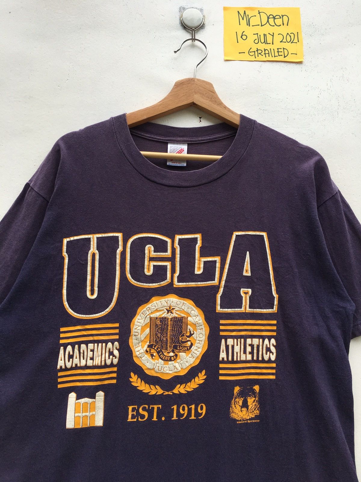 Vintage Vintage UCLA University of California Los Angeles Athletic Size US L / EU 52-54 / 3 - 1 Thumbnail