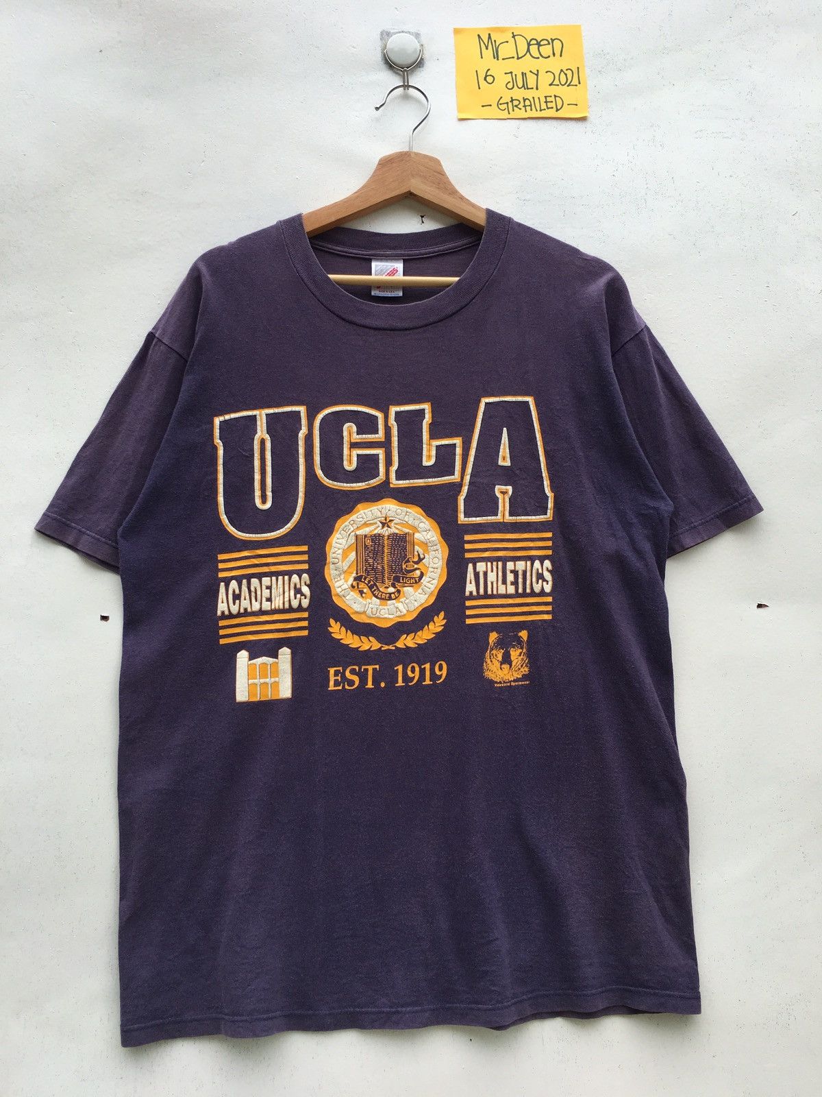 Vintage Vintage UCLA University of California Los Angeles Athletic Size US L / EU 52-54 / 3 - 2 Thumbnail