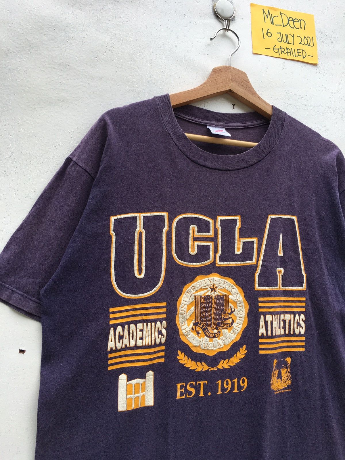 Vintage Vintage UCLA University of California Los Angeles Athletic Size US L / EU 52-54 / 3 - 11 Thumbnail