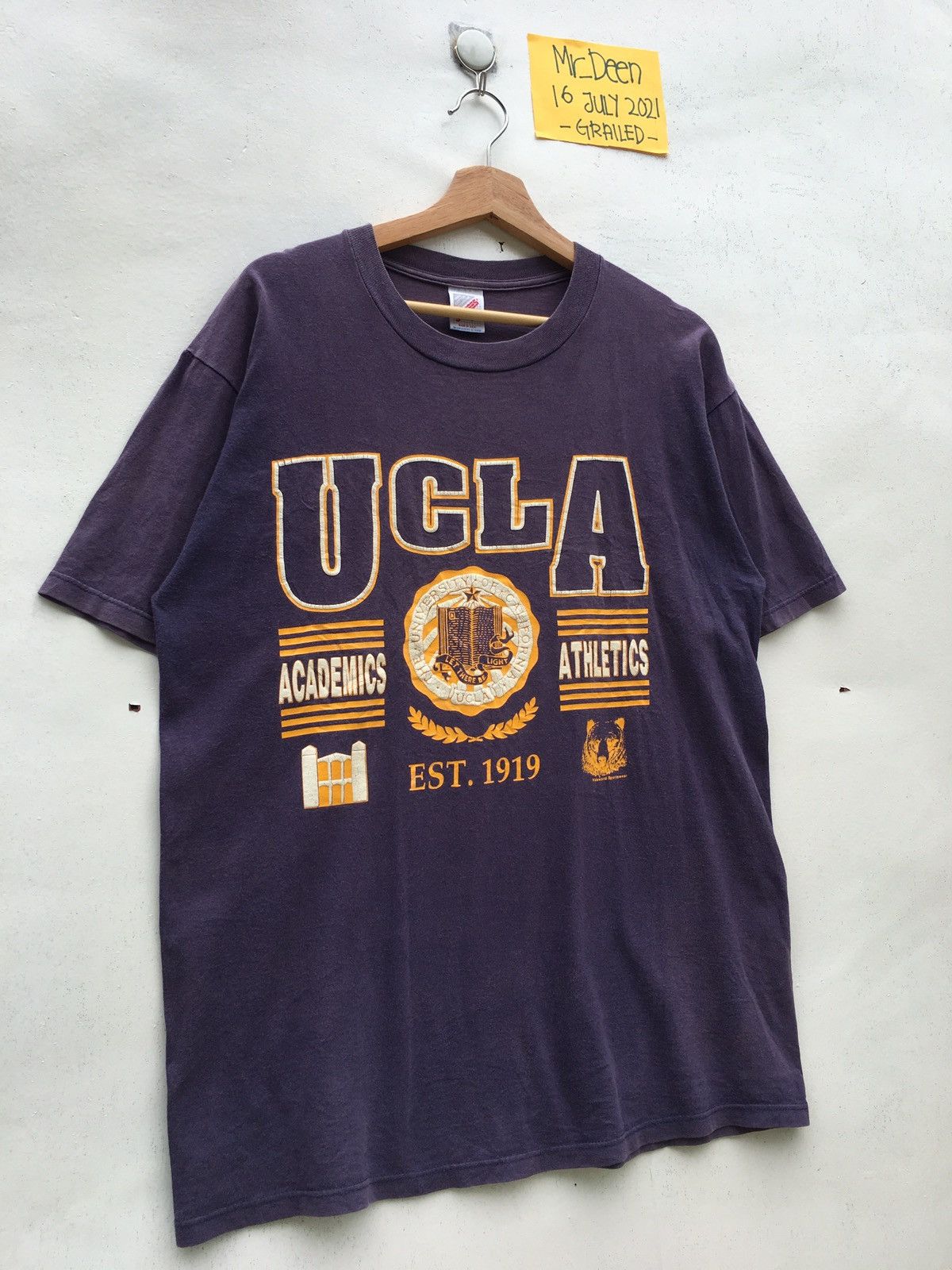 Vintage Vintage UCLA University of California Los Angeles Athletic Size US L / EU 52-54 / 3 - 3 Thumbnail