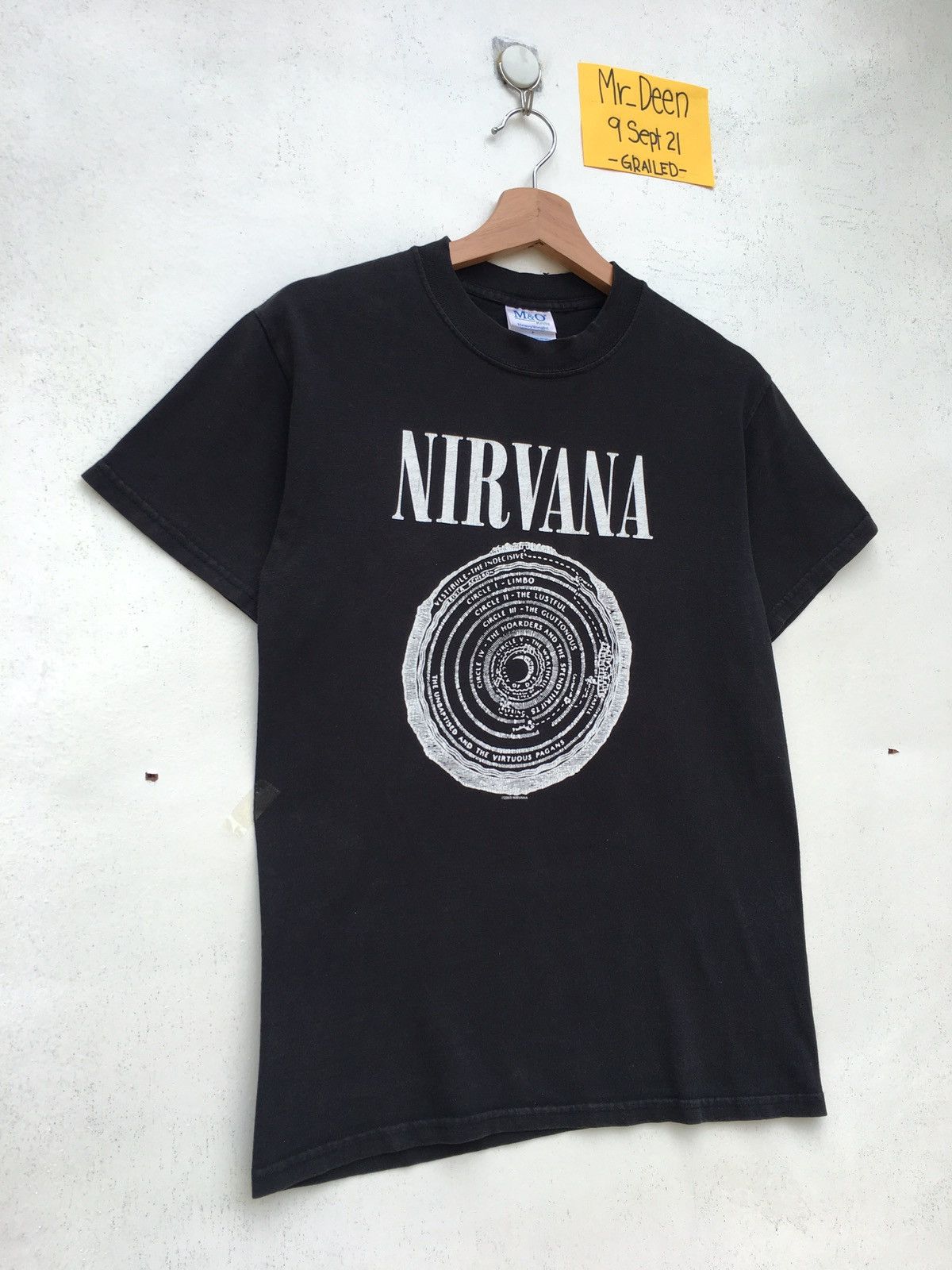 Nirvana Rare Vintage 2003 Nirvana Vestibule Logo Tshirt Size US S / EU 44-46 / 1 - 3 Thumbnail
