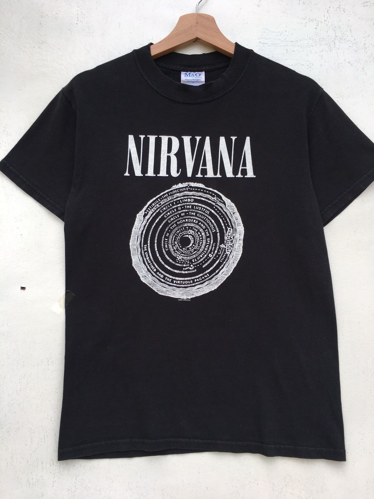 Nirvana Rare Vintage 2003 Nirvana Vestibule Logo Tshirt Size US S / EU 44-46 / 1 - 5 Thumbnail