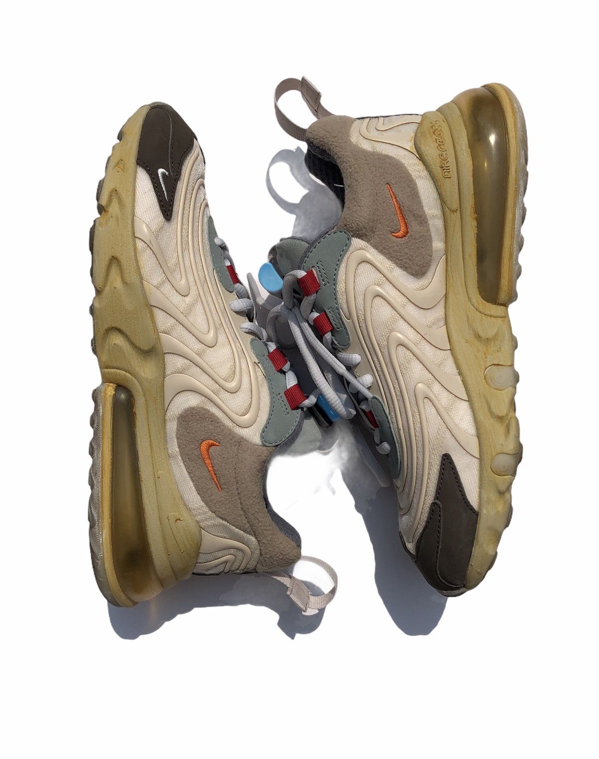 Nike × Travis Scott Air Max 270 React ENG 'Cactus Trails' Size US 6 / EU 39 - 4 Thumbnail