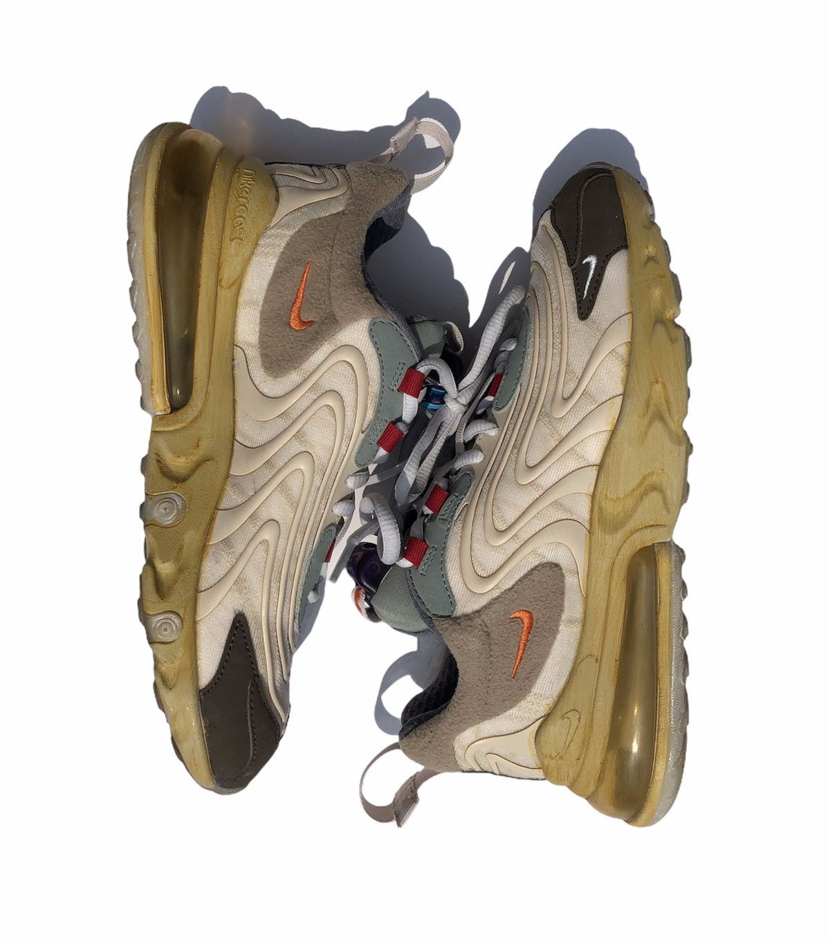 Nike × Travis Scott Air Max 270 React ENG 'Cactus Trails' Size US 6 / EU 39 - 3 Thumbnail