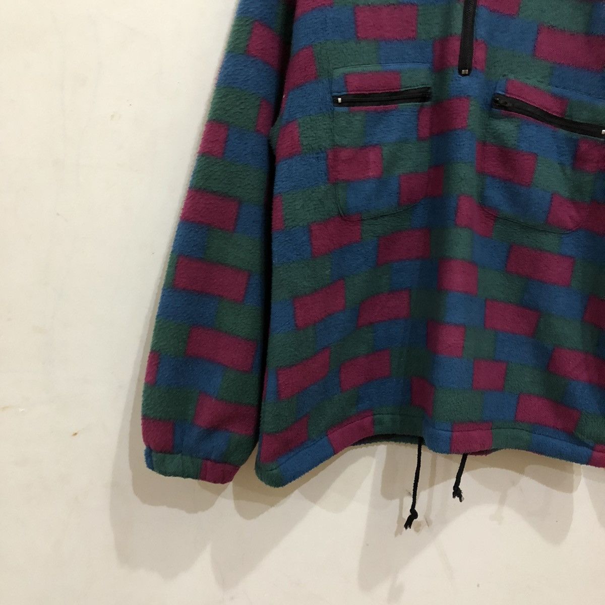 Japanese Brand SEADRAGON Box Design Half Zipper Fleece Jacket Size US L / EU 52-54 / 3 - 3 Thumbnail