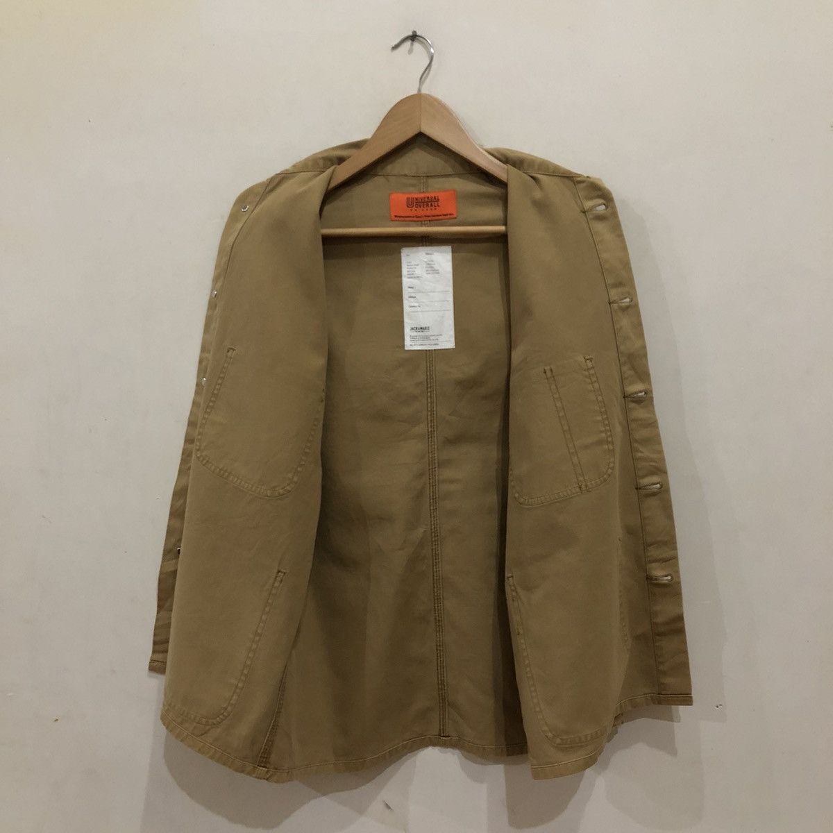 Japanese Brand Universal Overall Chicago Worker Multi Pocket Jacket Size US S / EU 44-46 / 1 - 10 Thumbnail