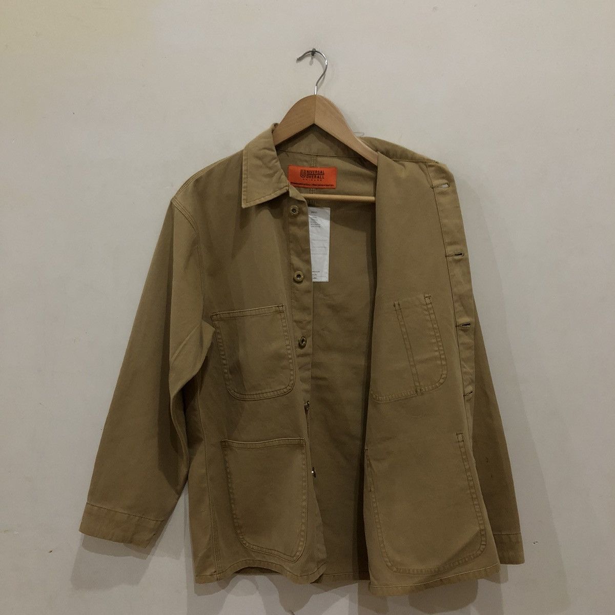 Japanese Brand Universal Overall Chicago Worker Multi Pocket Jacket Size US S / EU 44-46 / 1 - 14 Thumbnail
