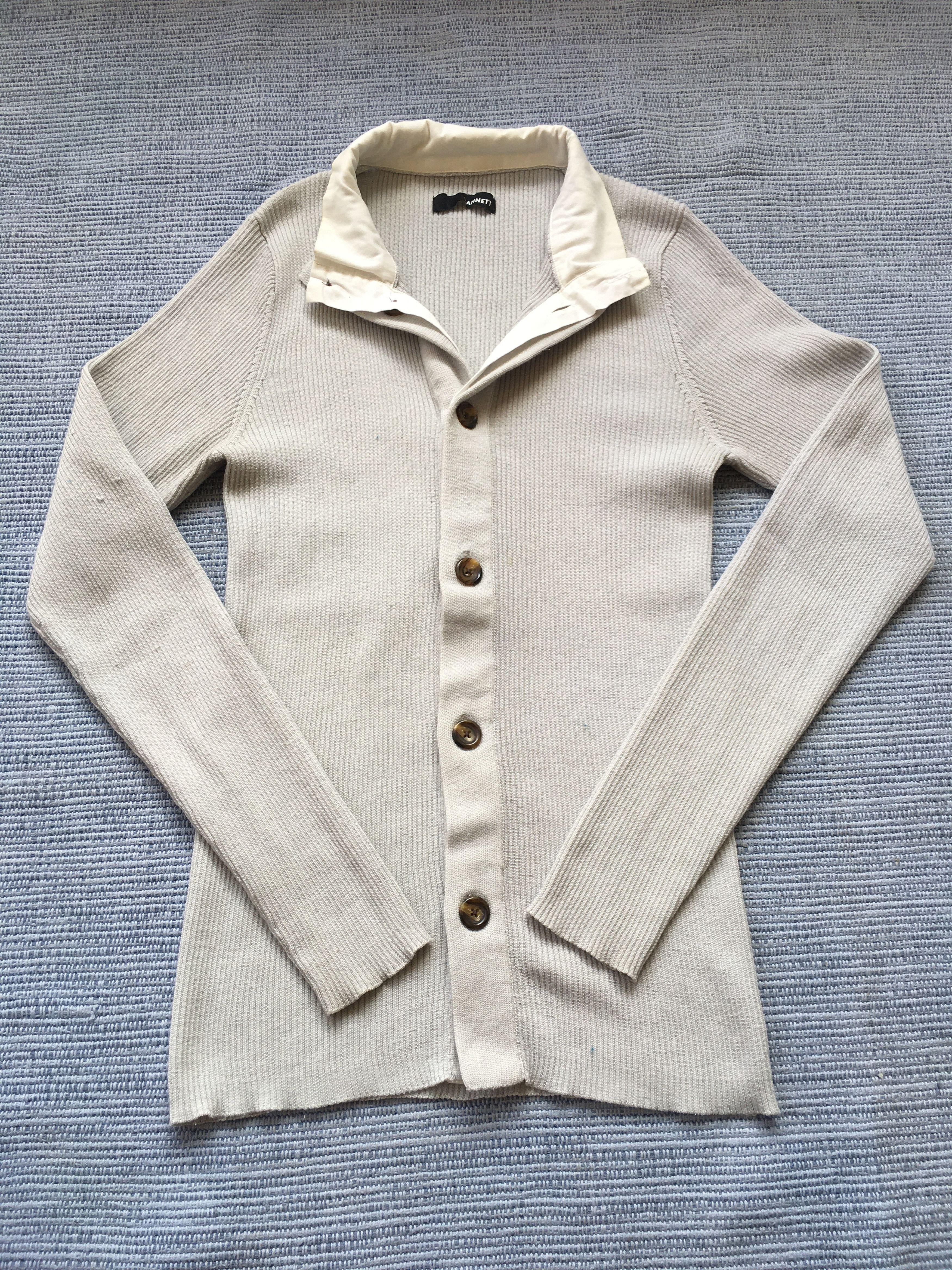 Japanese Brand hamnett gray knit Size US L / EU 52-54 / 3 - 1 Thumbnail