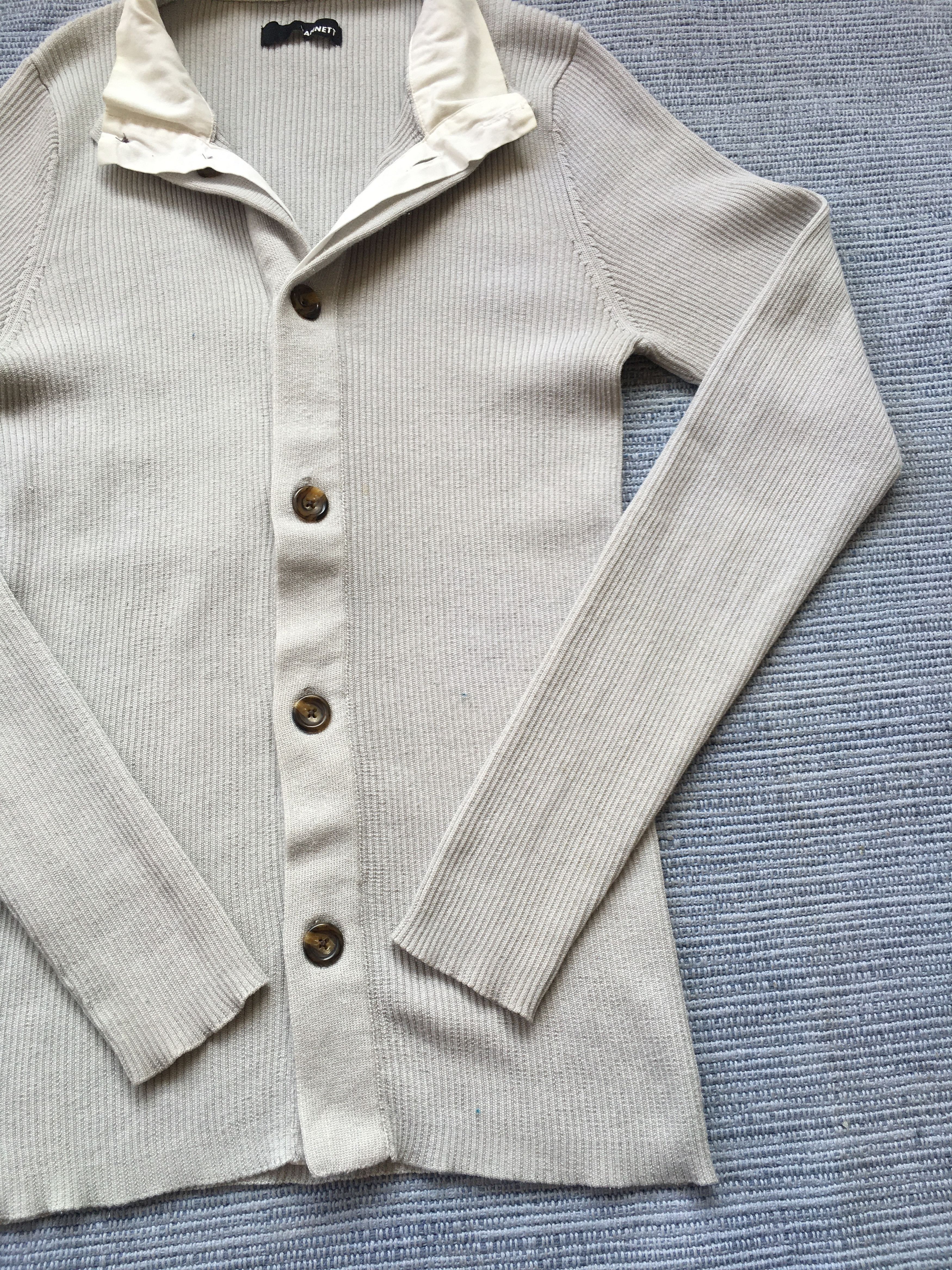 Japanese Brand hamnett gray knit Size US L / EU 52-54 / 3 - 3 Thumbnail