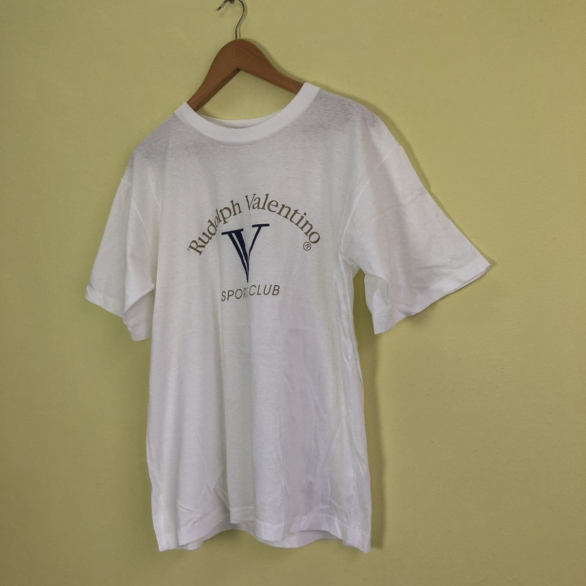 Japanese Brand Vintage Rudolph Valentino T-Shirt Size US M / EU 48-50 / 2 - 2 Thumbnail