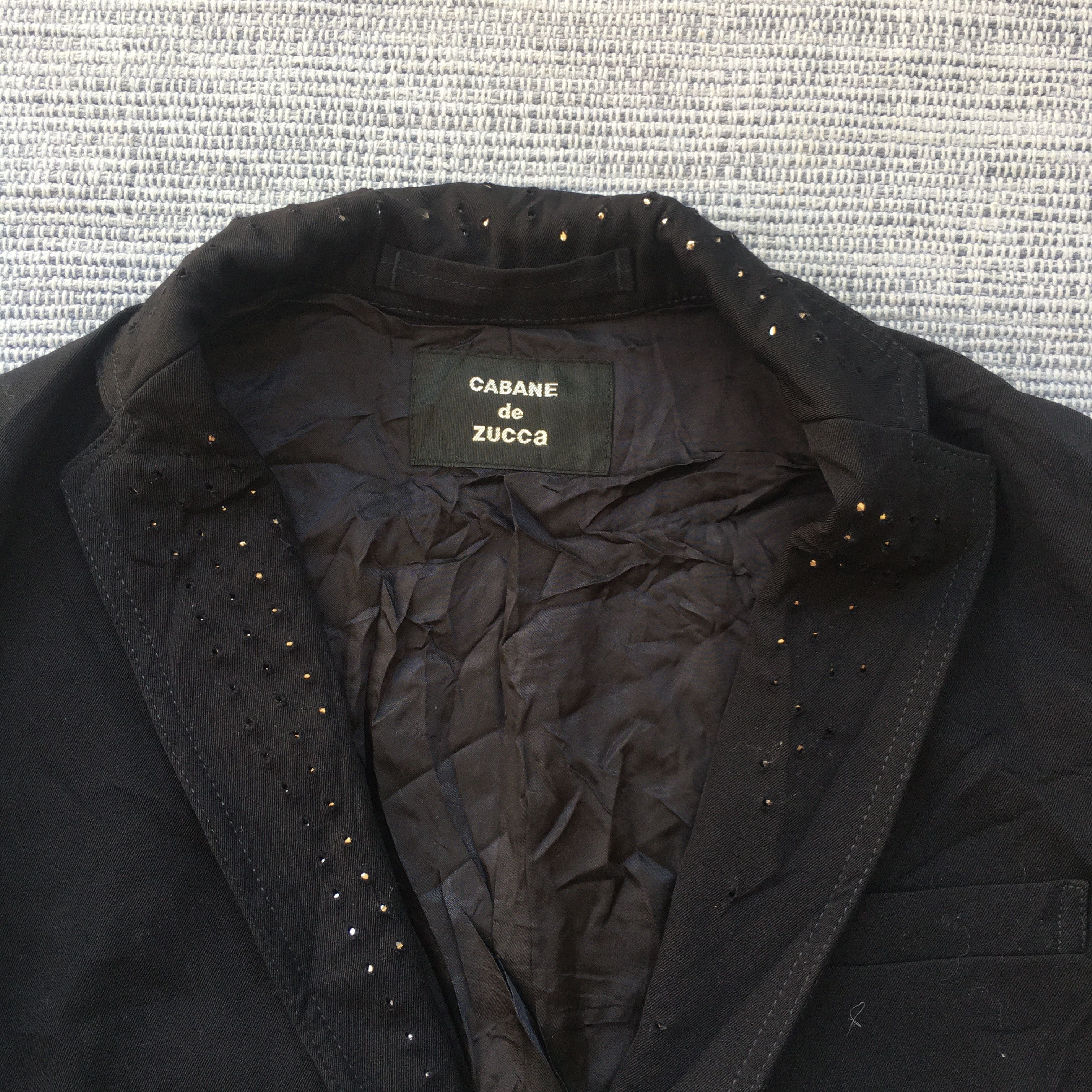 CABANE de ZUCCa cabane de zucca wool navy blazer Size US M / EU 48-50 / 2 - 2 Thumbnail