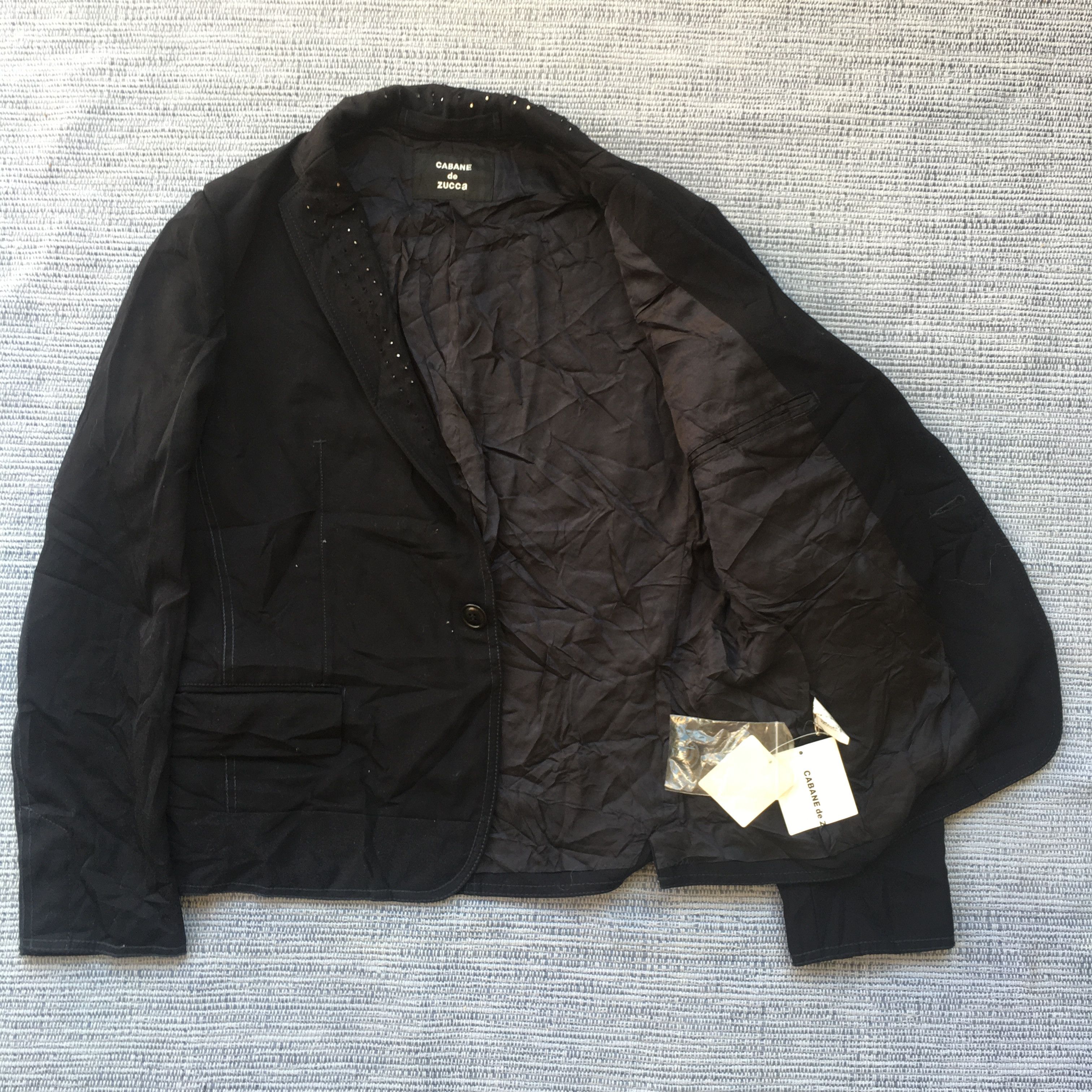 CABANE de ZUCCa cabane de zucca wool navy blazer Size US M / EU 48-50 / 2 - 3 Thumbnail