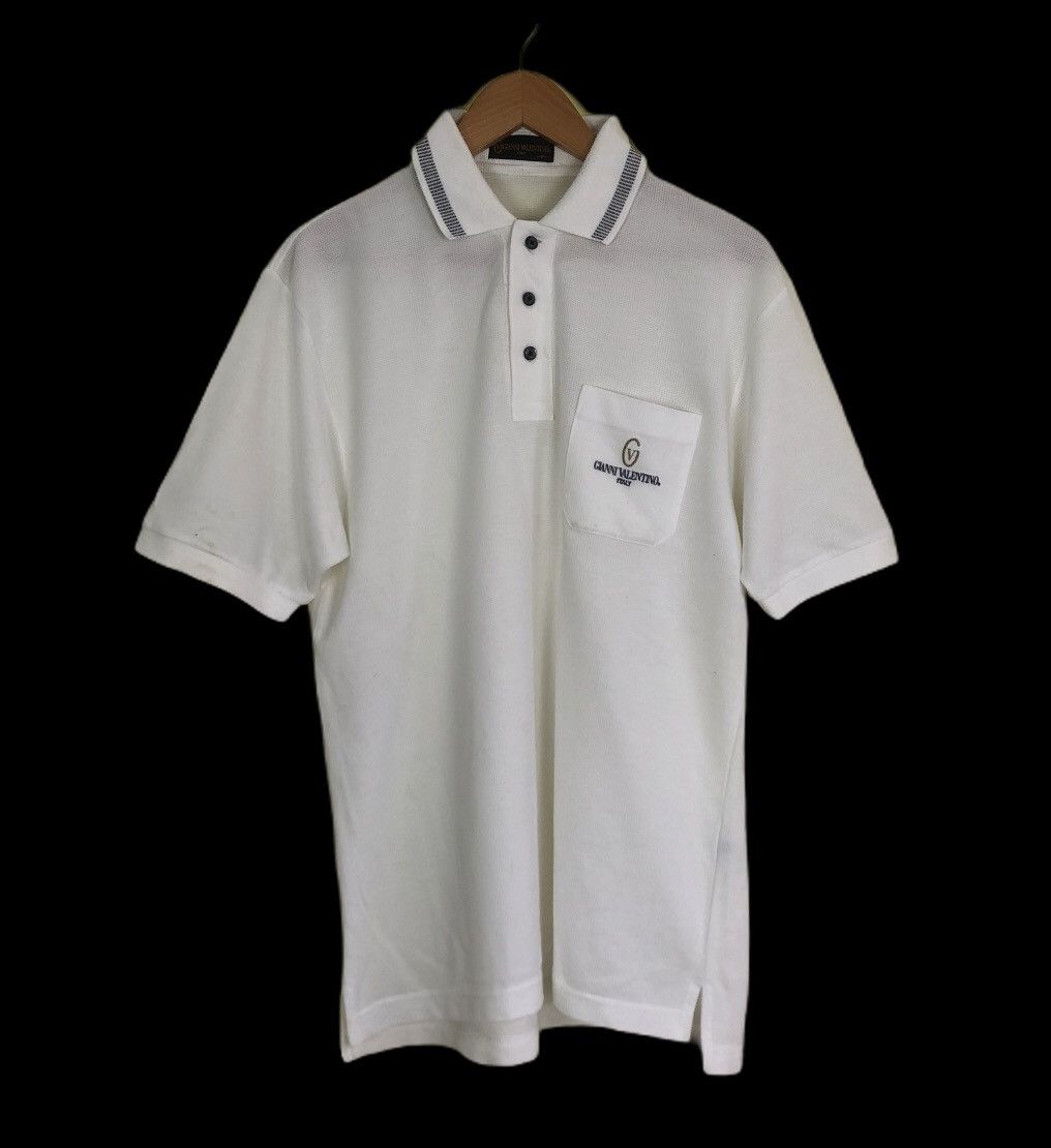 Japanese Brand Vintage Polo Gianni Valentino Italy Size US M / EU 48-50 / 2 - 1 Thumbnail