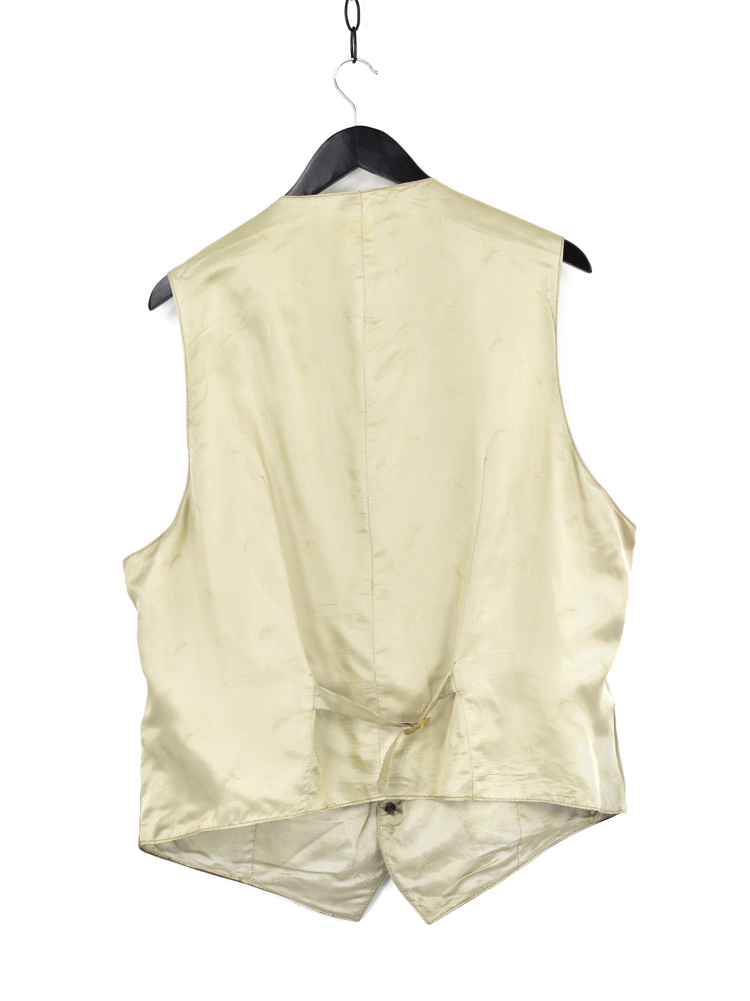Vintage Vintage Yves Saint Laurent YSL Gilet Vest Size 44R - 4 Thumbnail