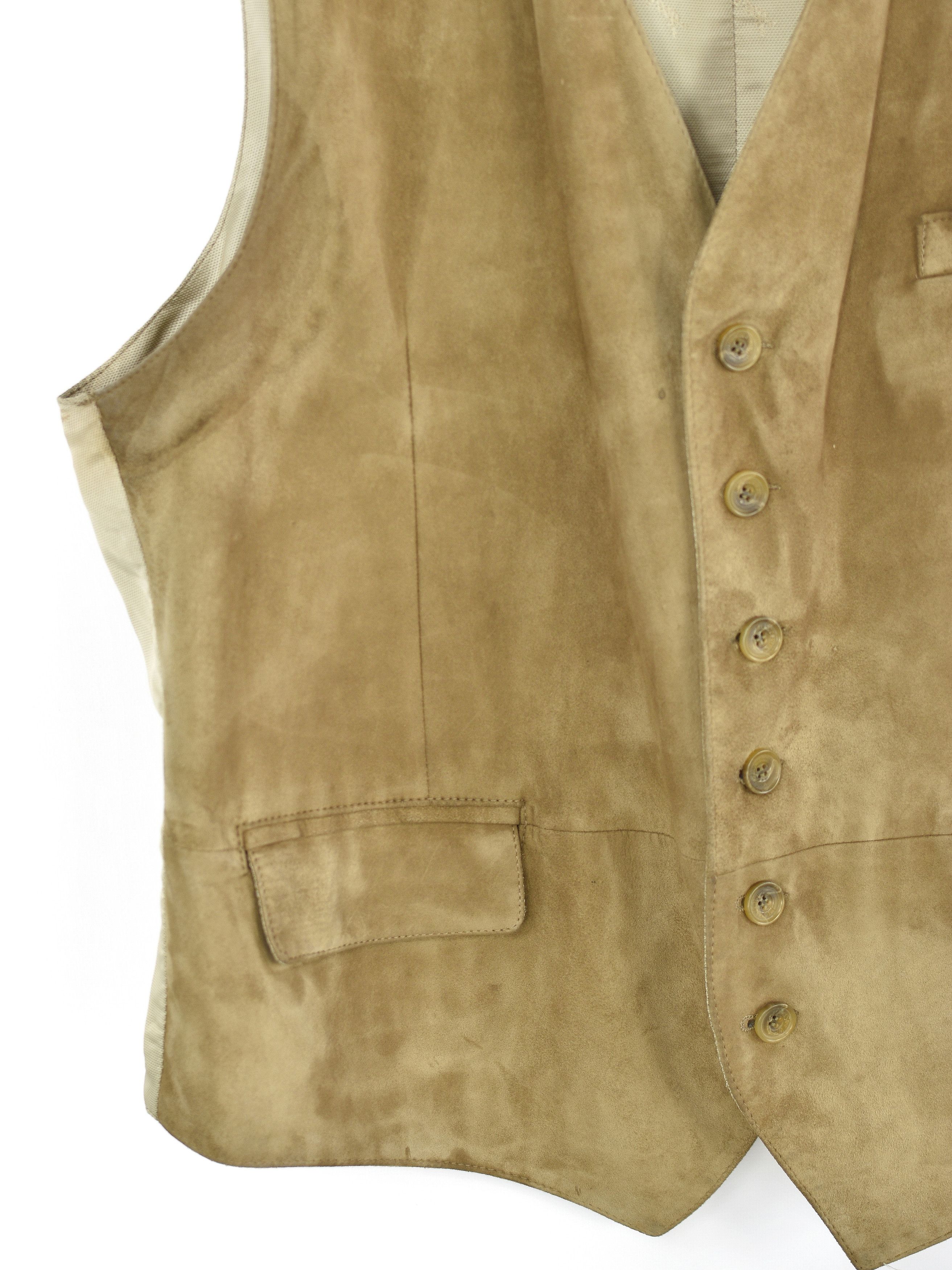 Vintage Vintage Yves Saint Laurent YSL Gilet Vest Size 44R - 7 Thumbnail