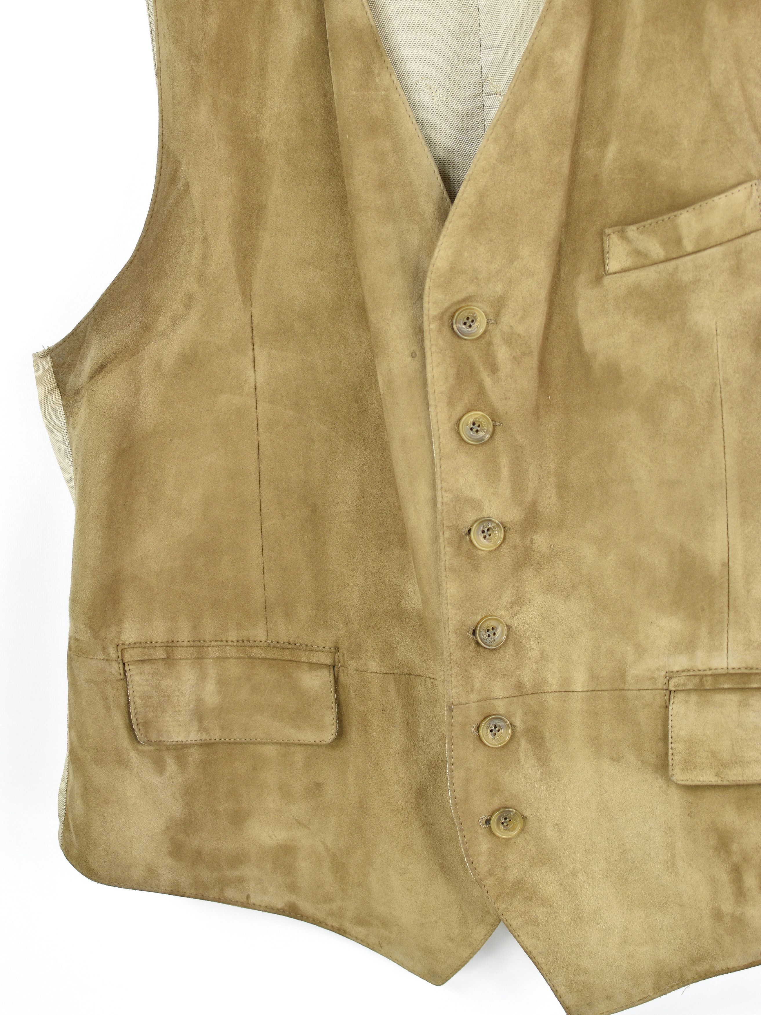 Vintage Vintage Yves Saint Laurent YSL Gilet Vest Size 44R - 8 Thumbnail