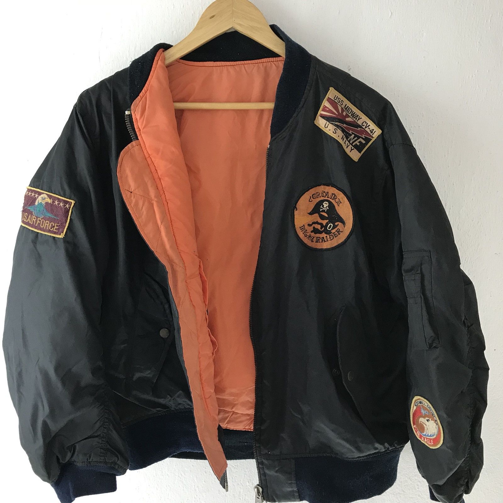 Other 🔥RIOT RIOT RIOT US.AIR FORCE USS MIDWAY CV-41 U.S. NAVY Size US L / EU 52-54 / 3 - 10 Thumbnail