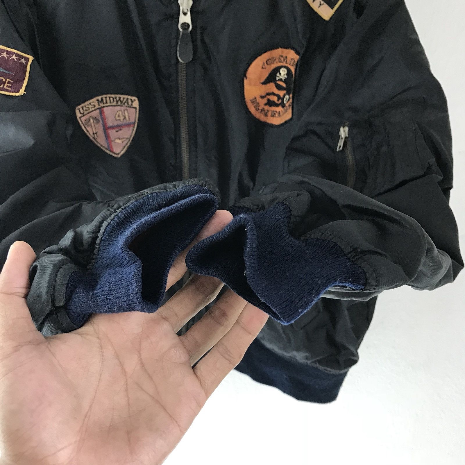 Other 🔥RIOT RIOT RIOT US.AIR FORCE USS MIDWAY CV-41 U.S. NAVY Size US L / EU 52-54 / 3 - 9 Thumbnail