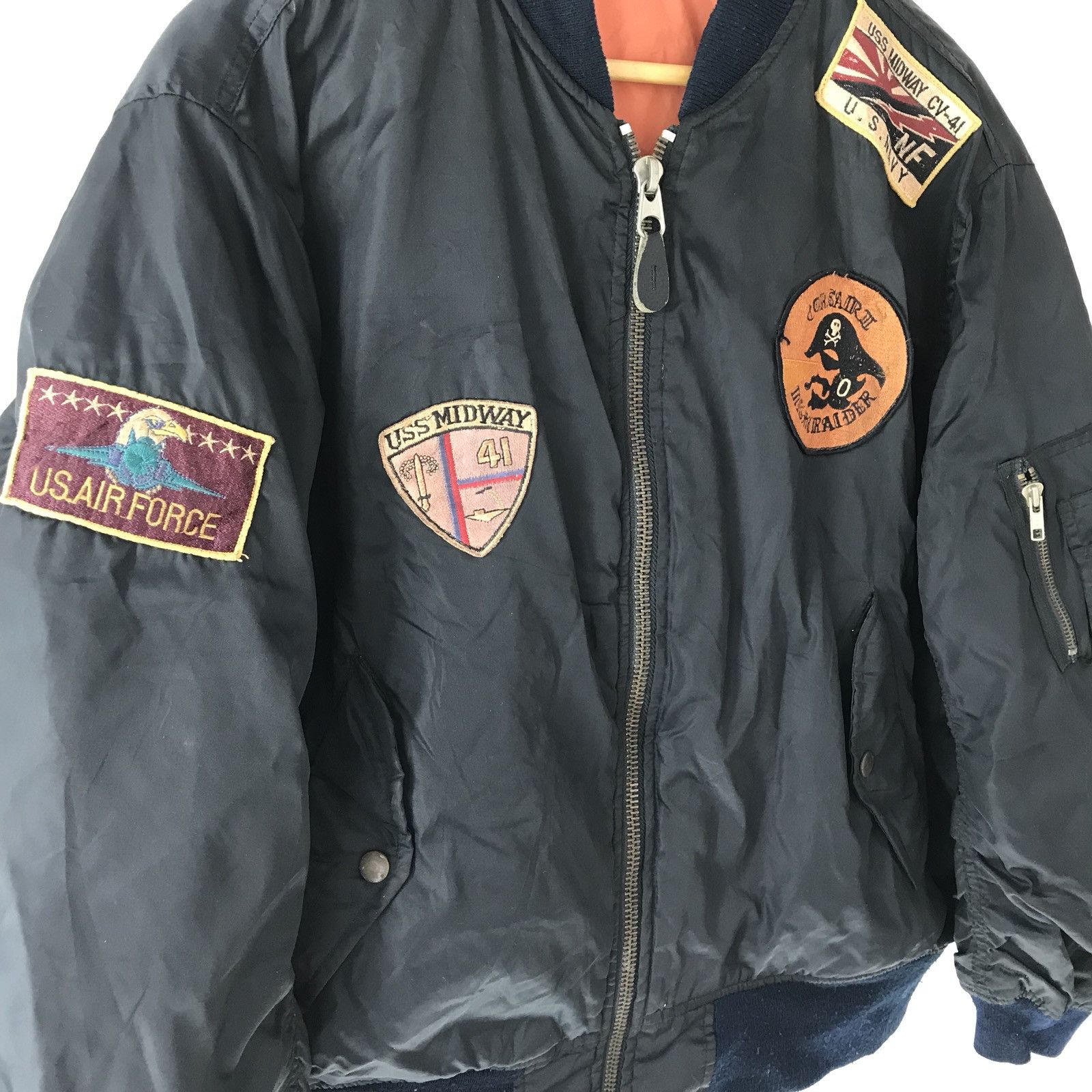 Other 🔥RIOT RIOT RIOT US.AIR FORCE USS MIDWAY CV-41 U.S. NAVY Size US L / EU 52-54 / 3 - 6 Thumbnail