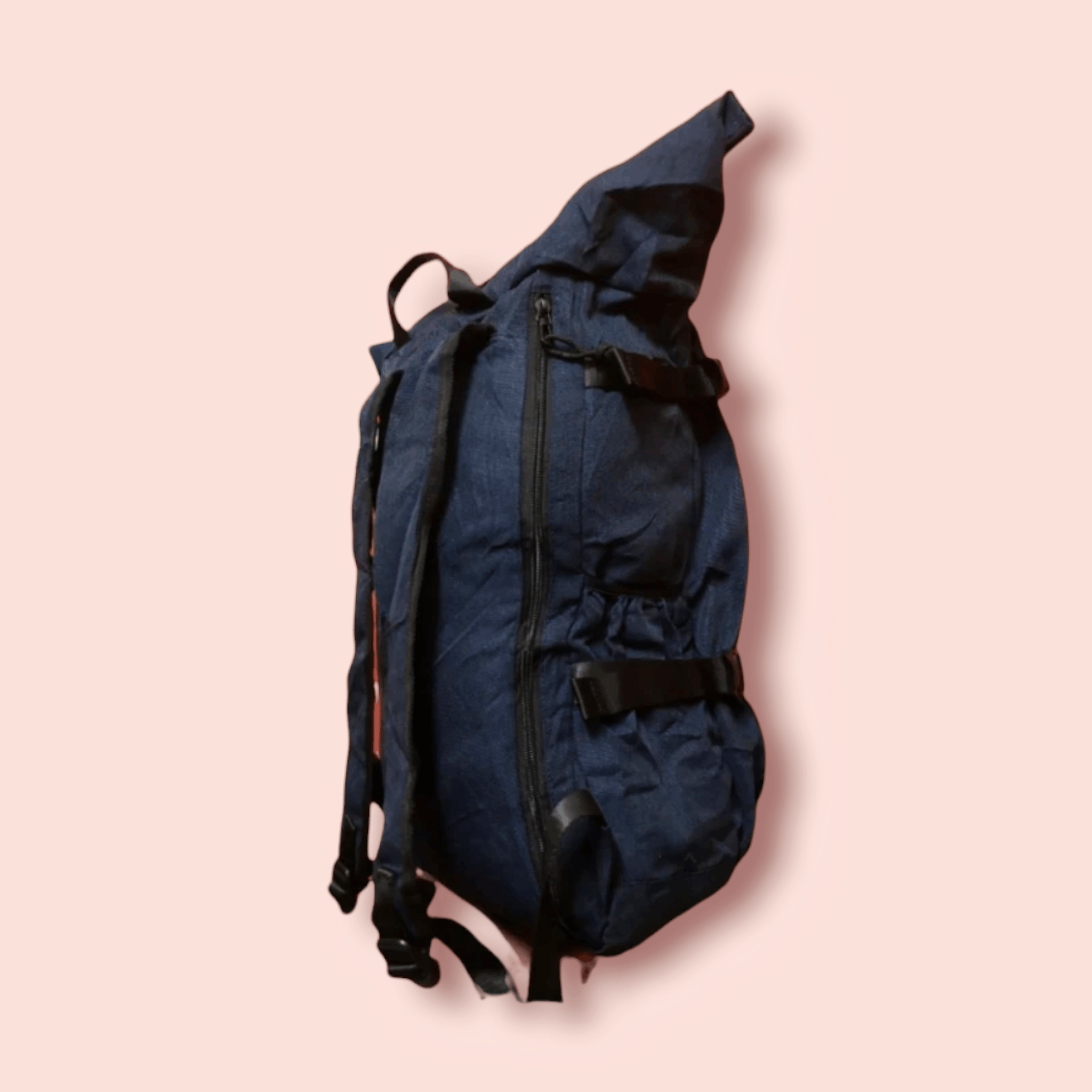 BASE CONTROL × Japanese Brand RARE BASE CONTROL ROLL TOP BACKPACK /RUCKSACK Size ONE SIZE - 10 Thumbnail