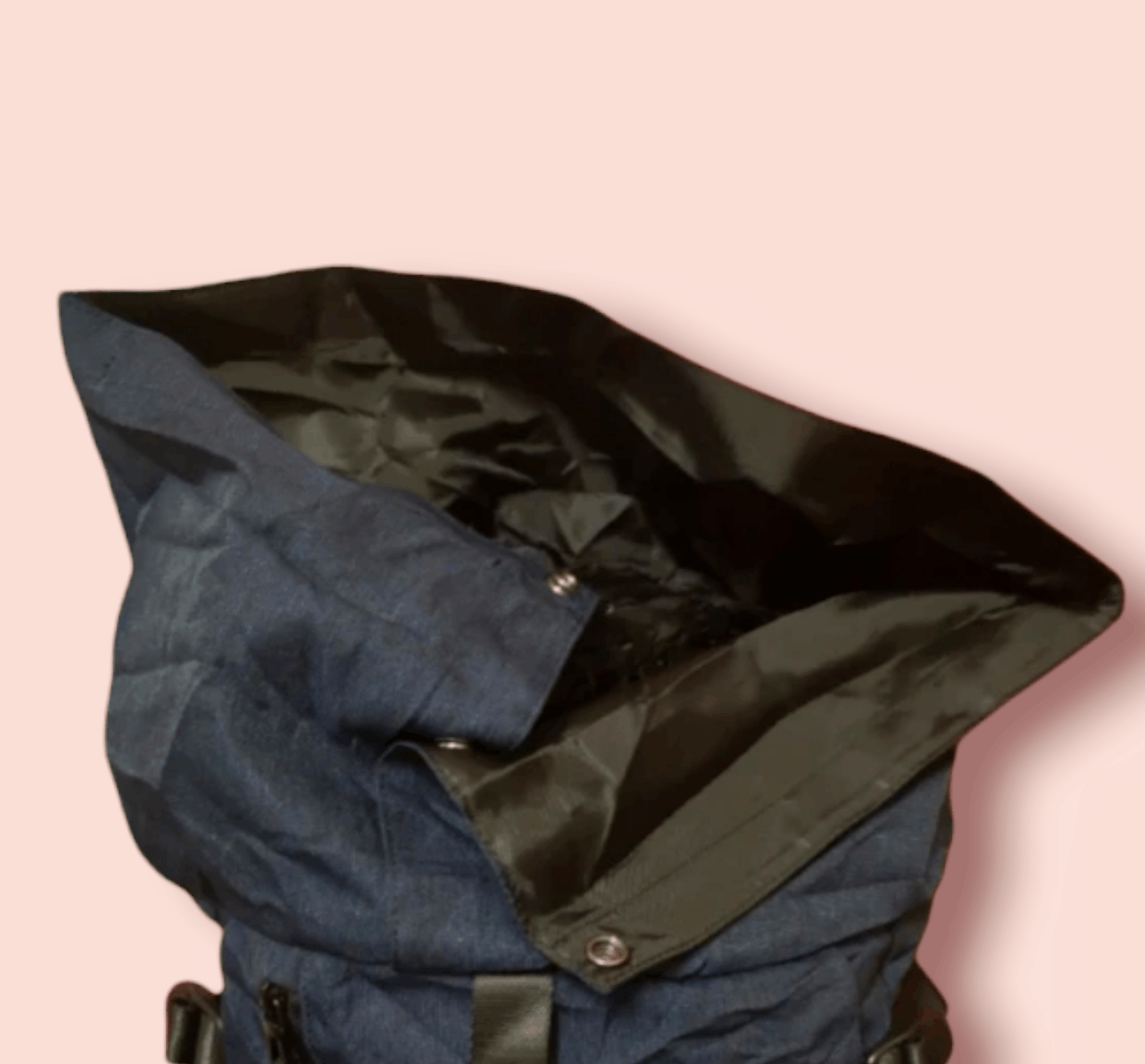 BASE CONTROL × Japanese Brand RARE BASE CONTROL ROLL TOP BACKPACK /RUCKSACK Size ONE SIZE - 15 Thumbnail